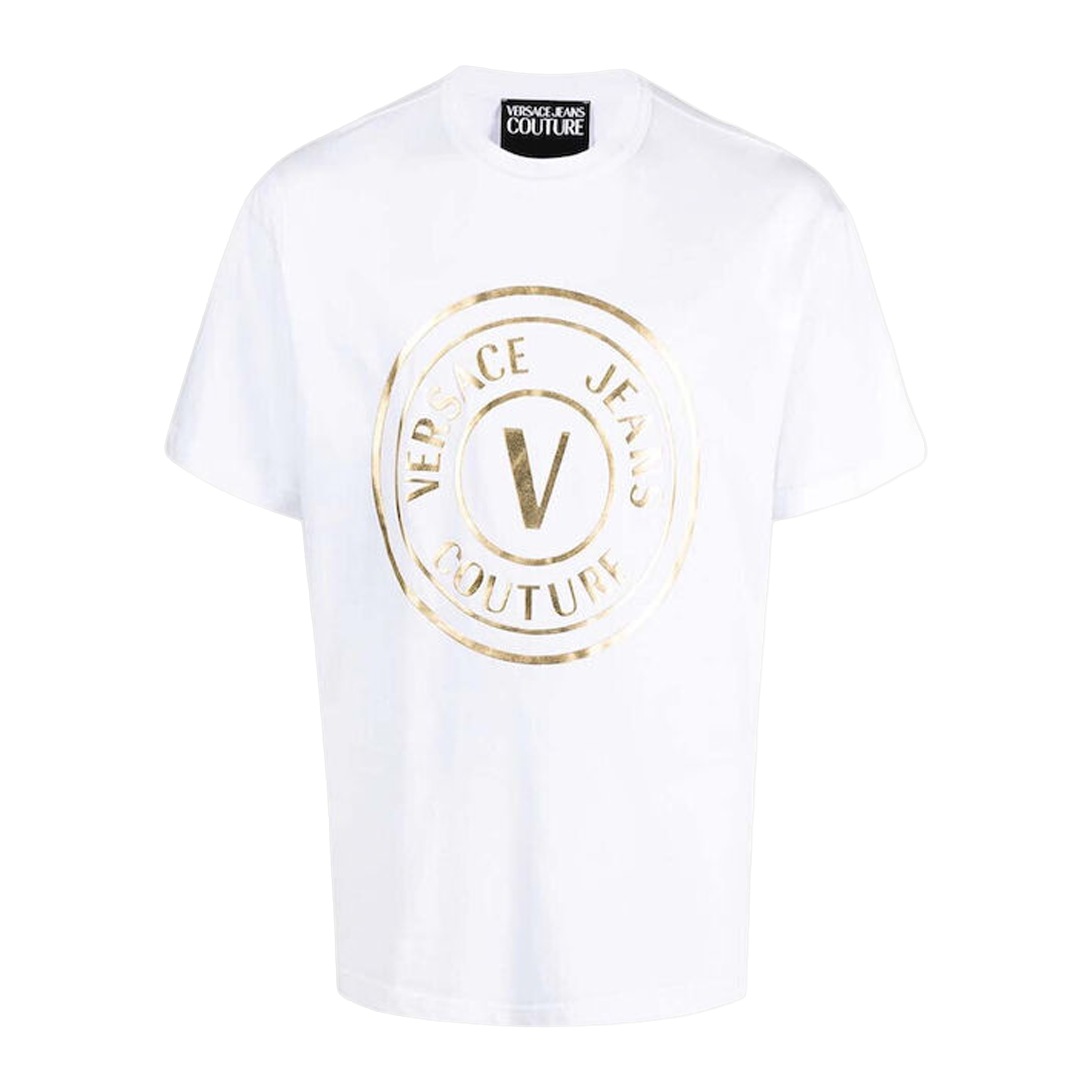 Camiseta Blanca Versace Jeans Couture V Big