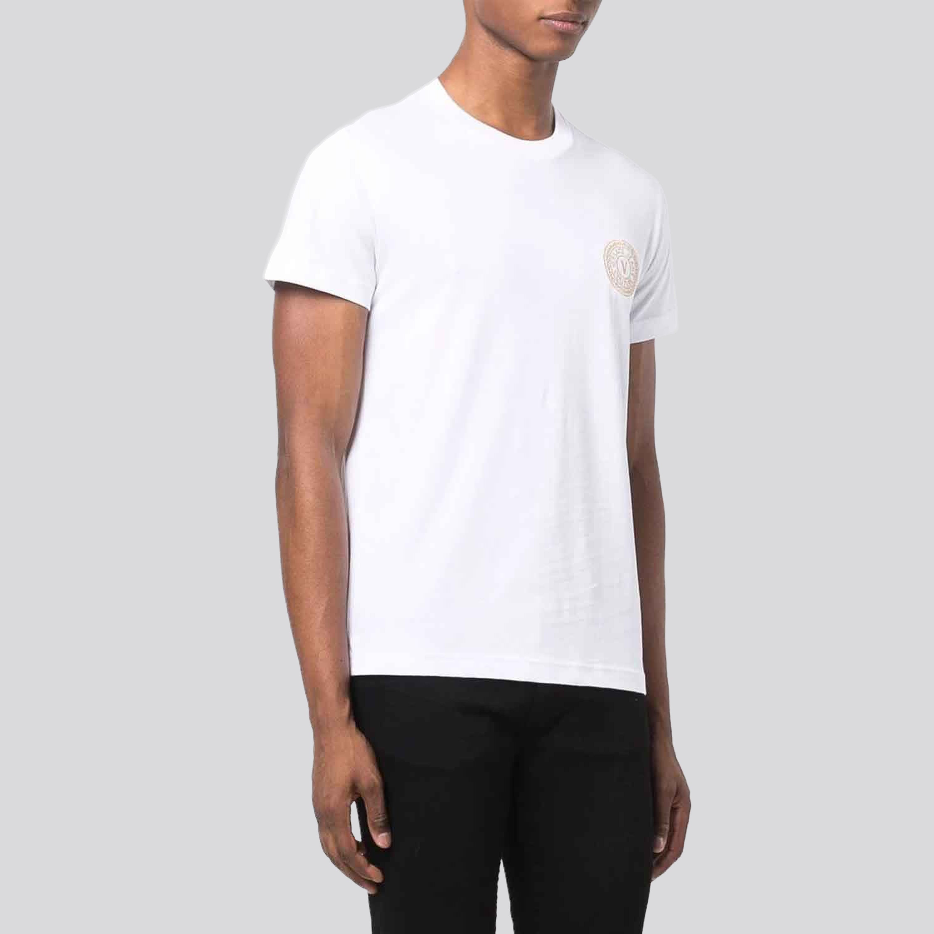 Camiseta Blanca Versace Jeans Couture Basic Chest
