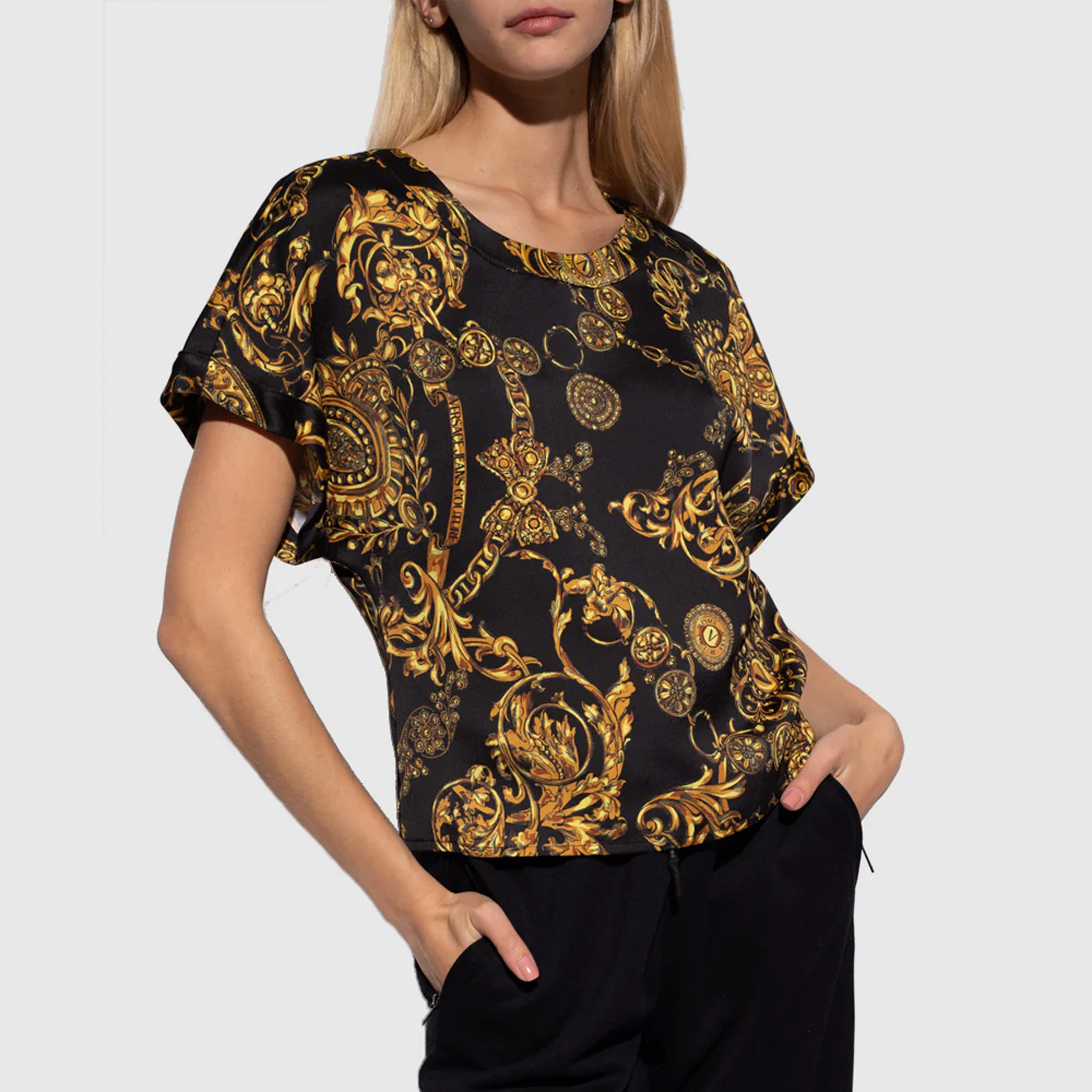 Camiseta Versace Jeans Couture Baroque Regalia