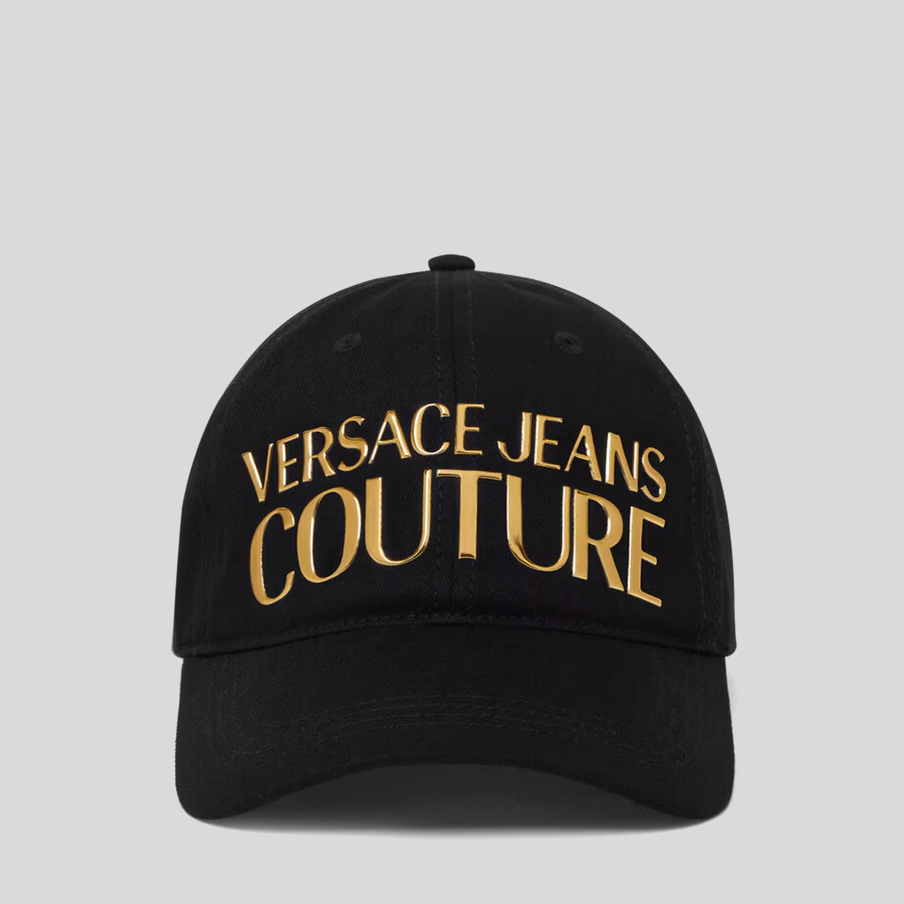 Gorra Negra Versace Jeans Couture Logo