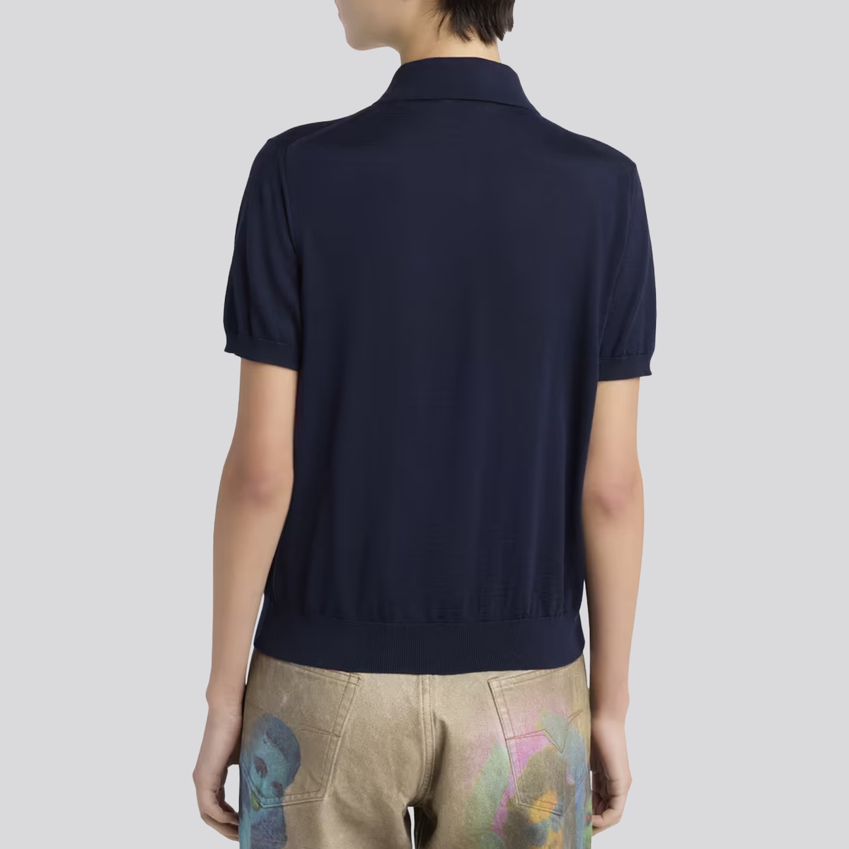 Cárdigan Azul Versace Knit