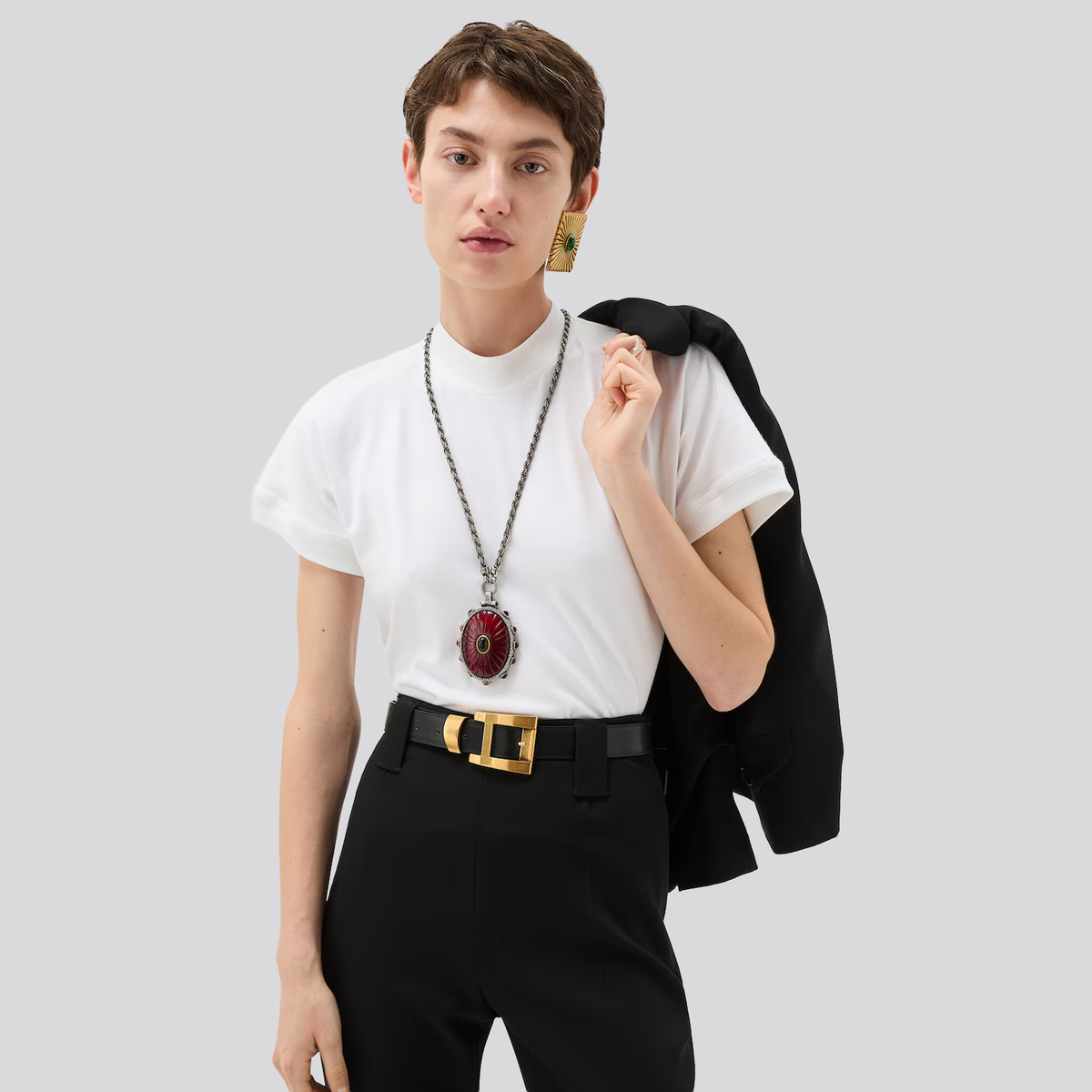 Camiseta Blanca Versace