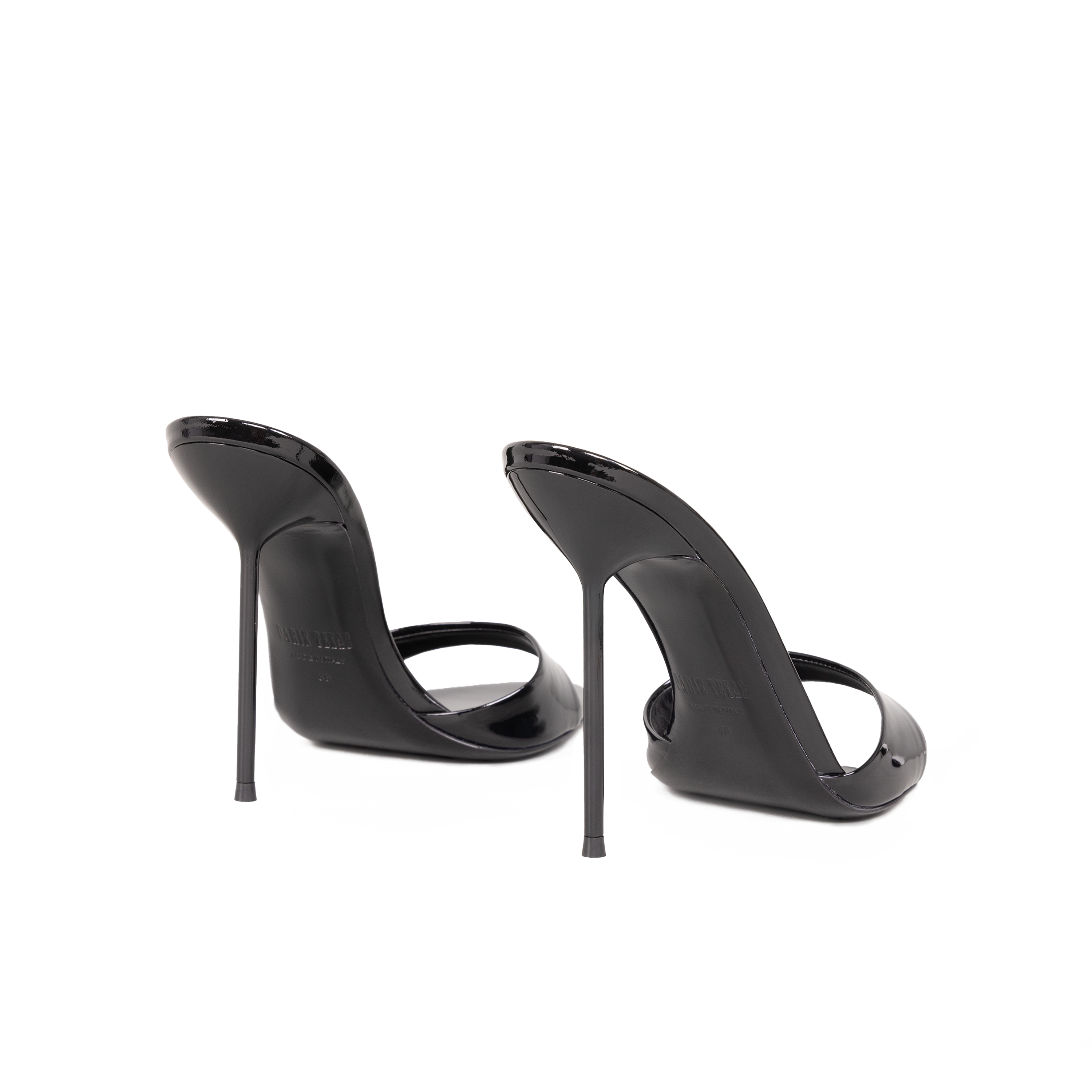 Sandalias Negras Paris Texas Lidia Mule 105 Mm