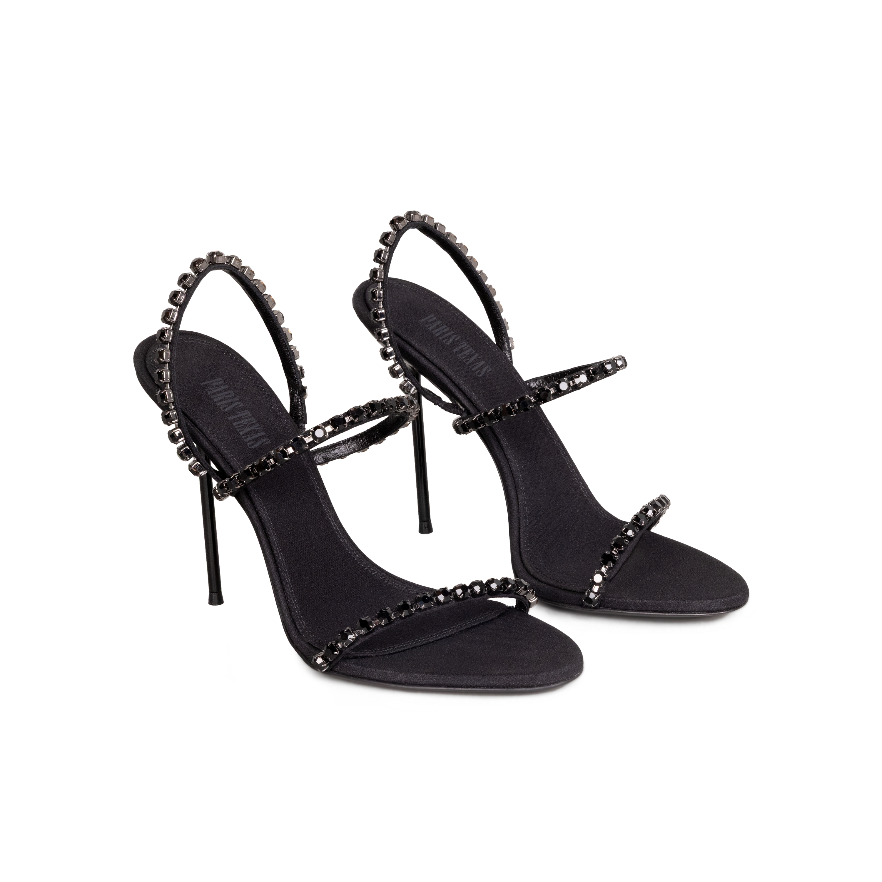 Sandalias Negras Paris Texas Lidia Slingback