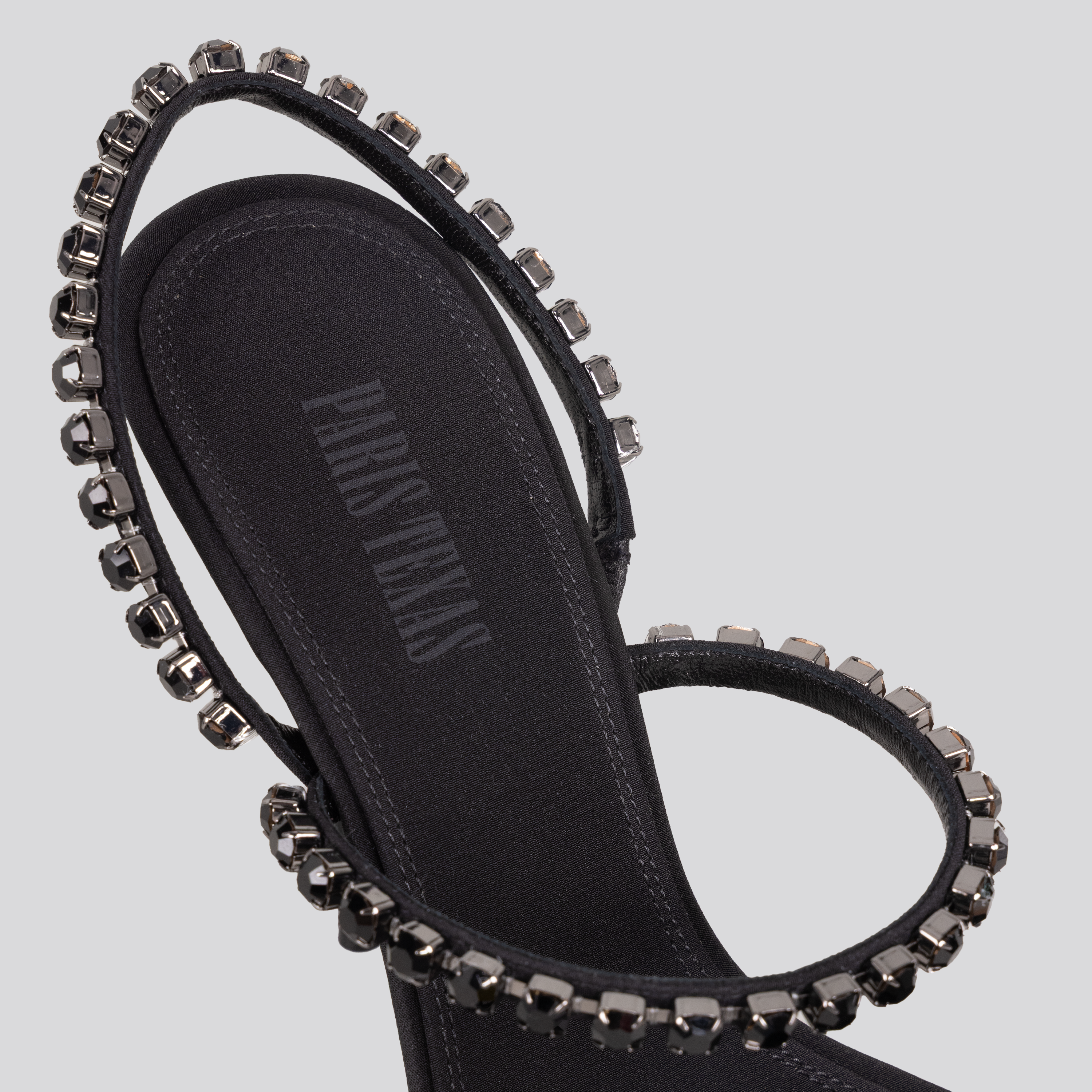 Sandalias Negras Paris Texas Lidia Slingback