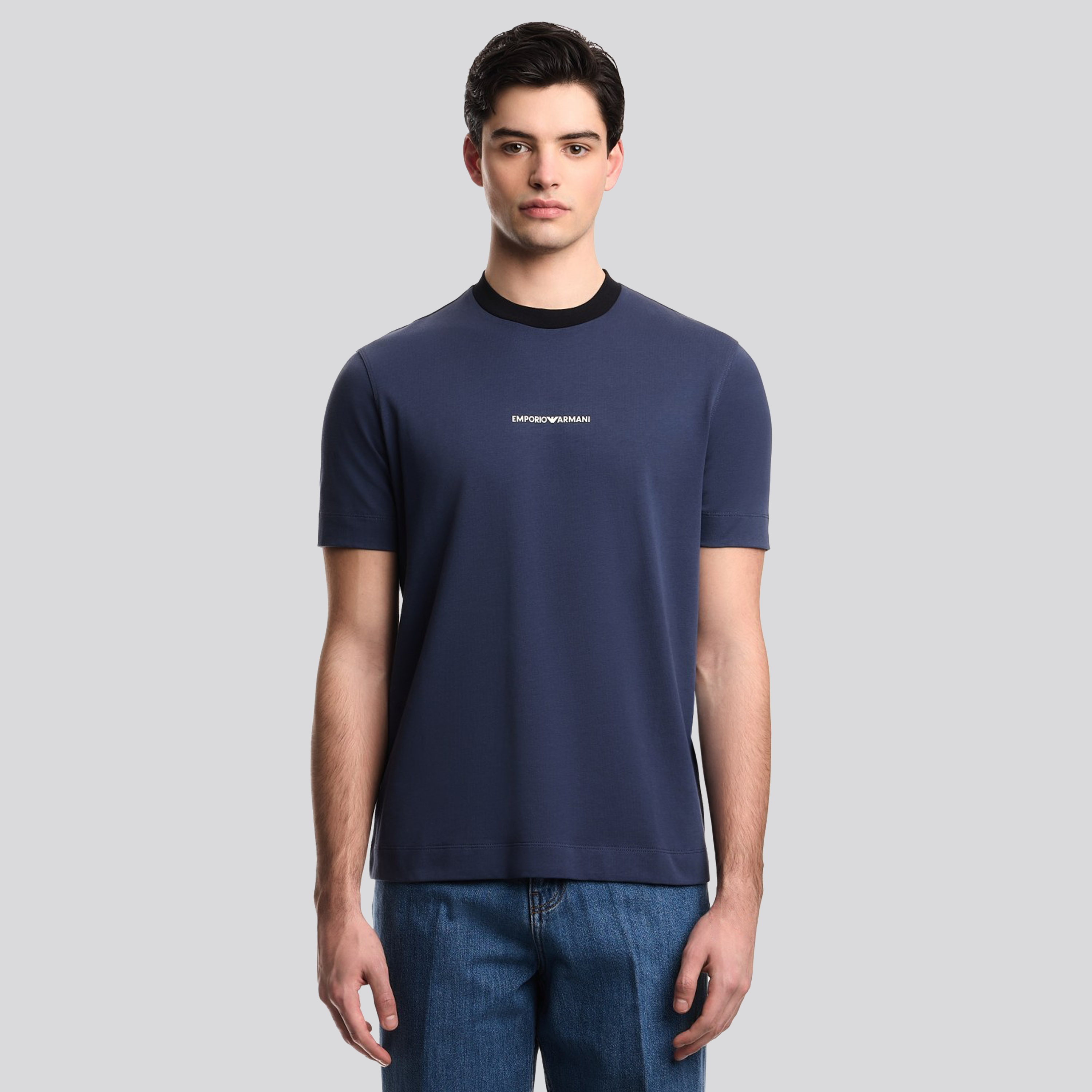 Camiseta Azul Emporio Armani Ea Generation