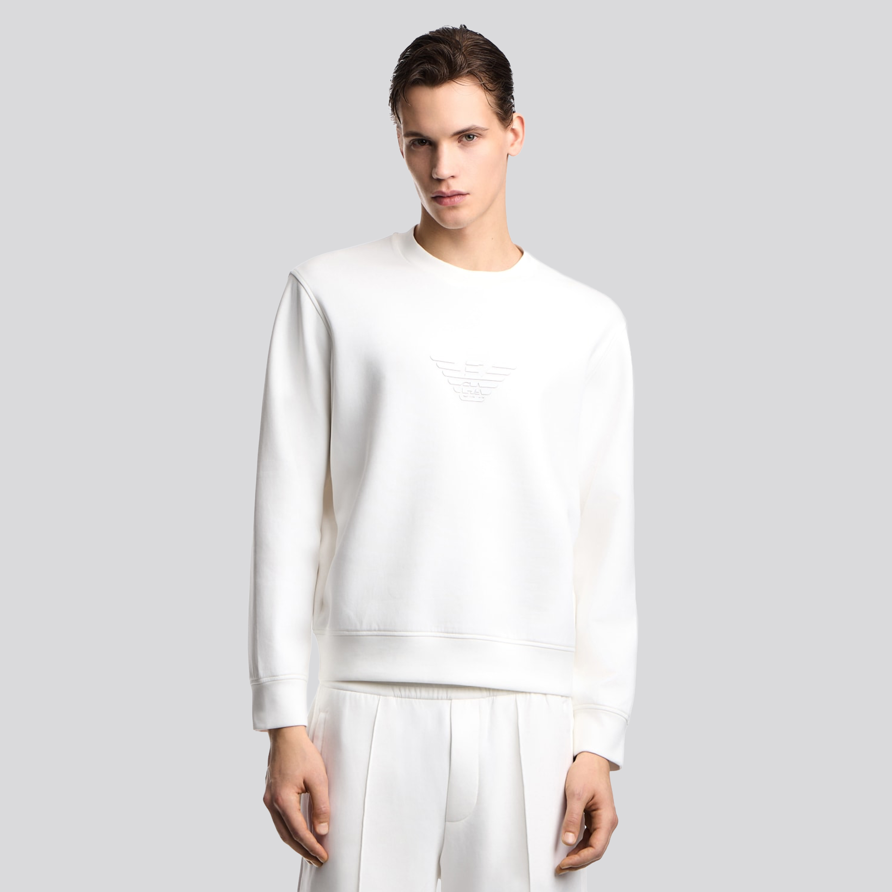 Buzo Blanco Armani Eagle
