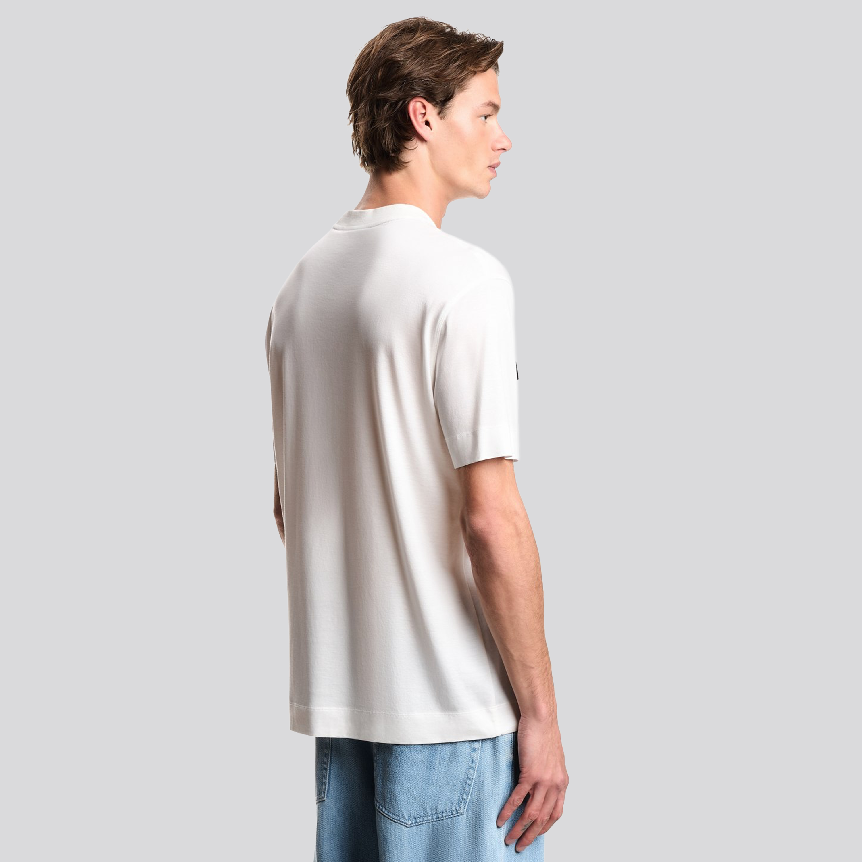 Camiseta Blanca Armani Emporio Logo