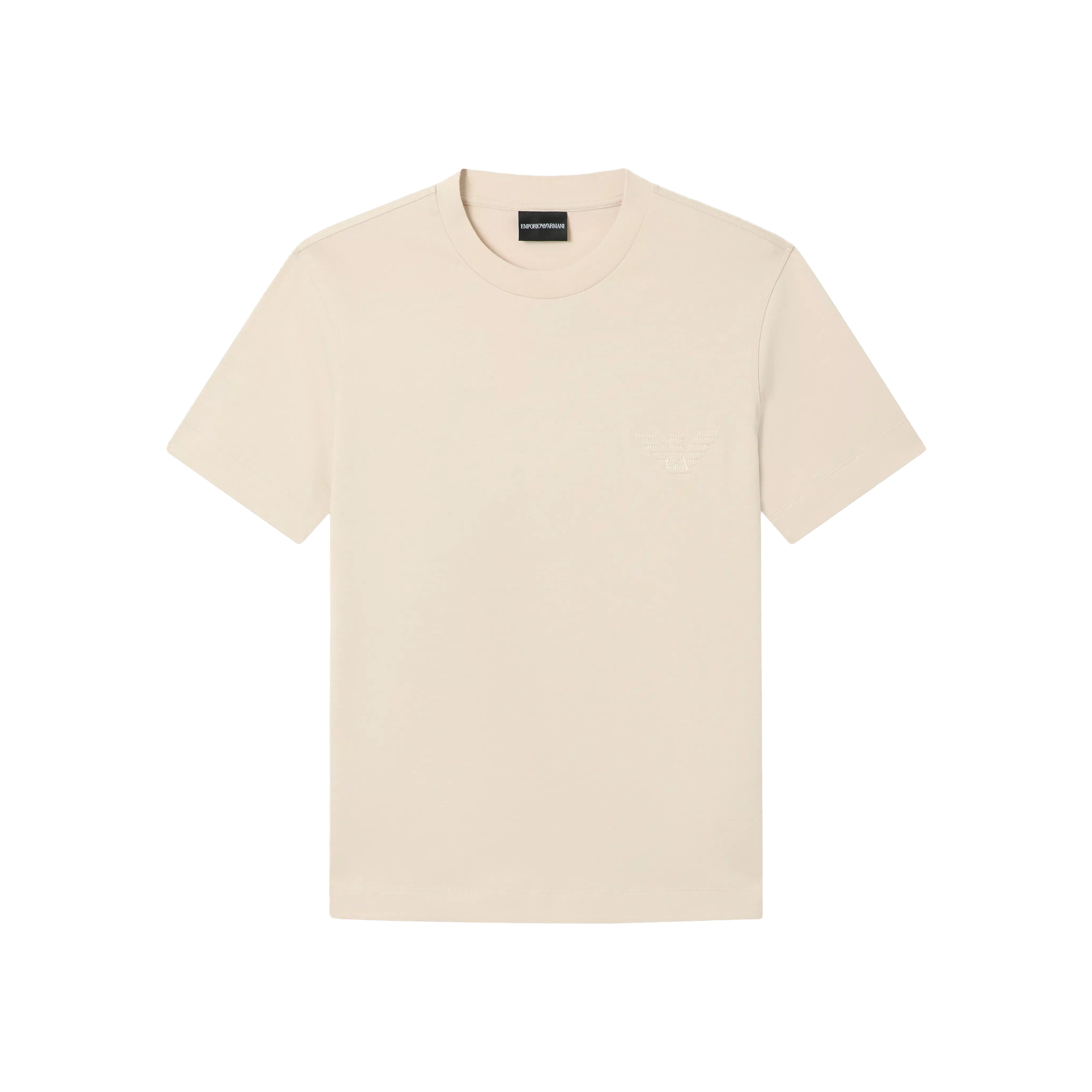 Camiseta Beige Armani Small Eagle