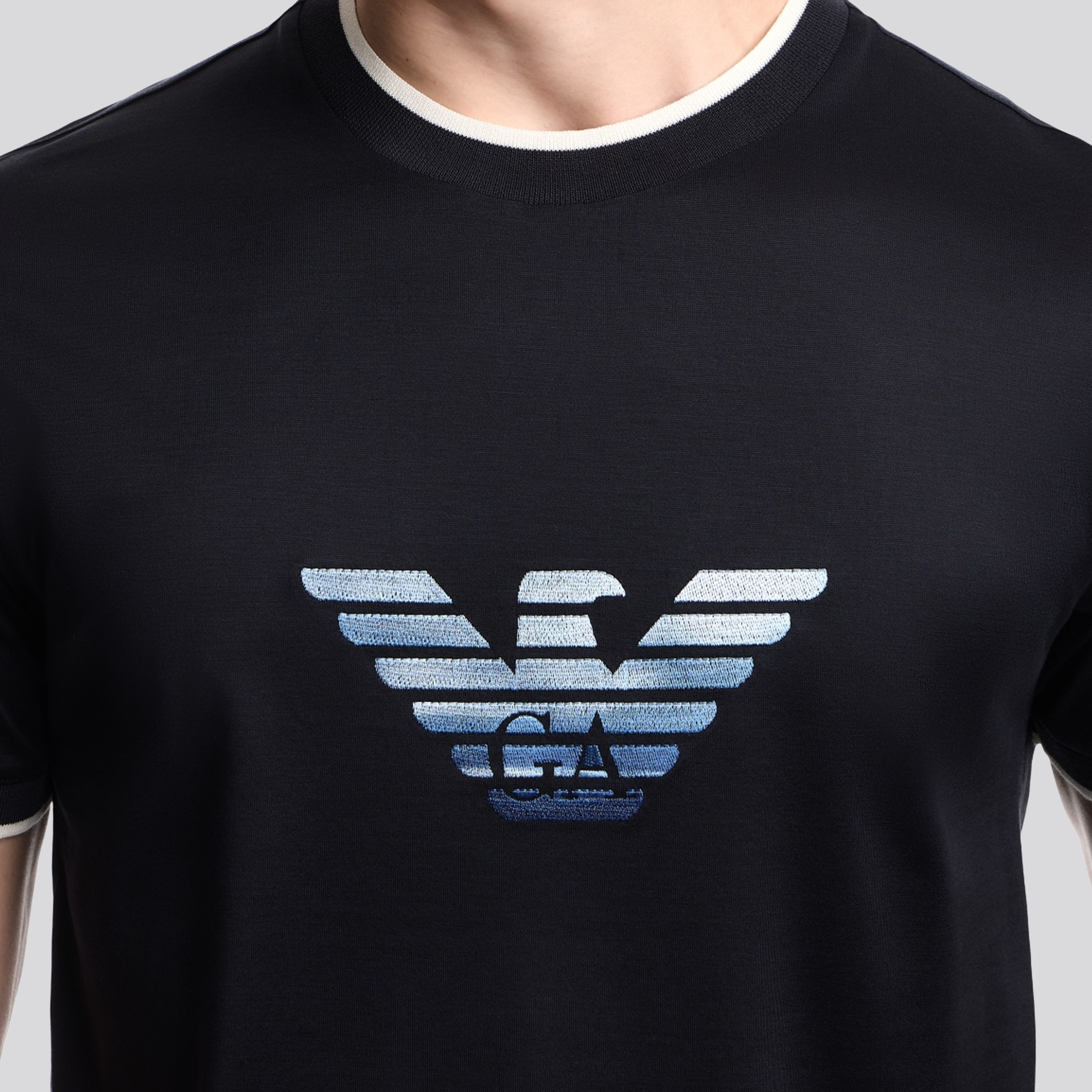 Camiseta Azul Emporio Armani Eagle