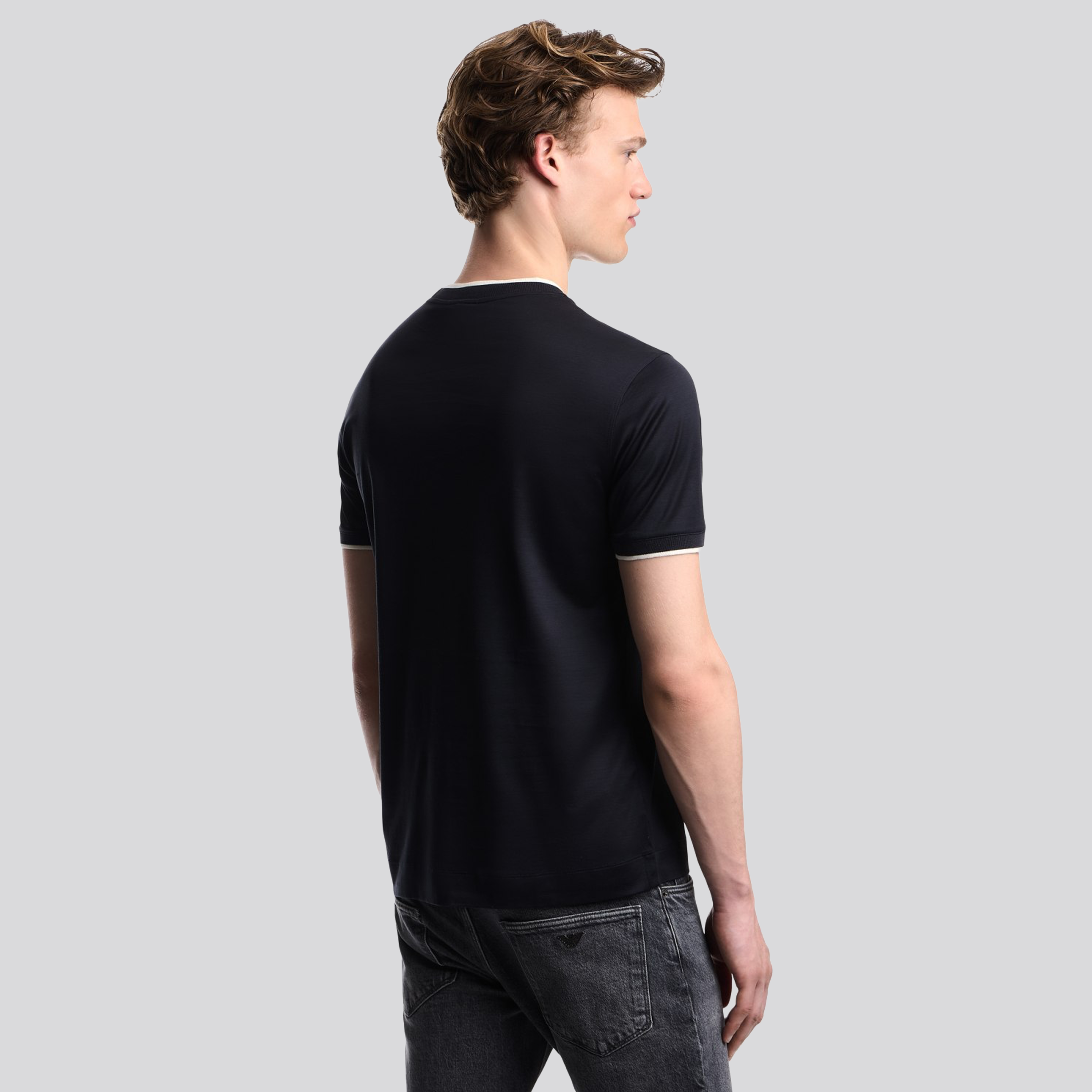 Camiseta Azul Emporio Armani Eagle