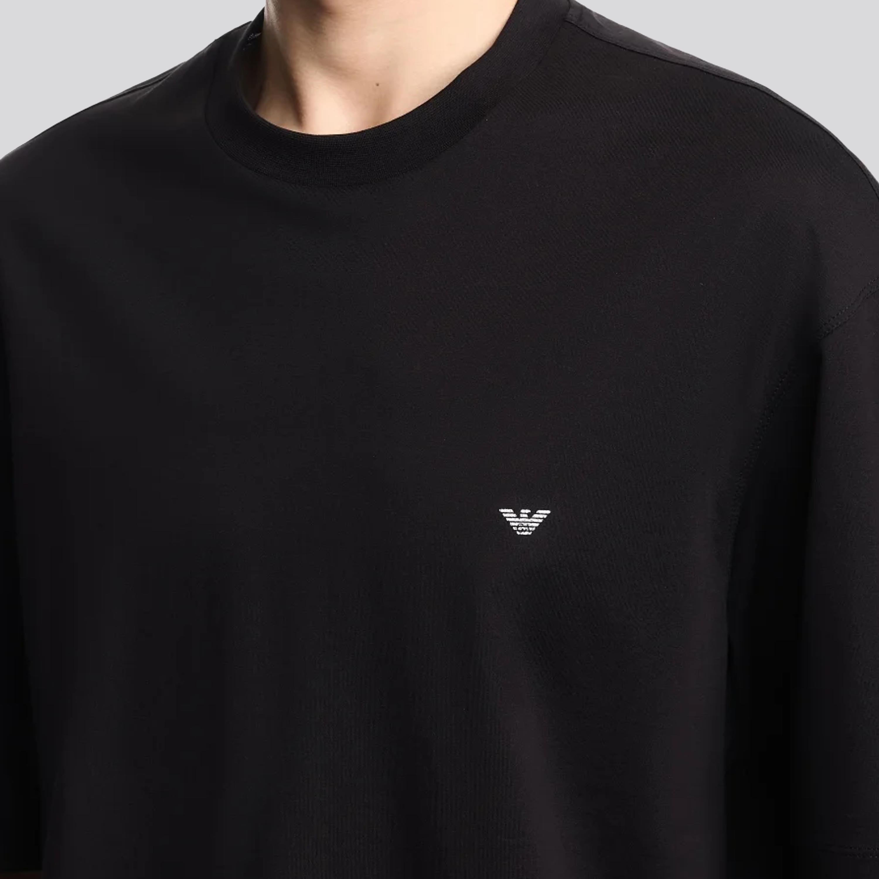 Camiseta Negra Emporio Armani Back Emporio