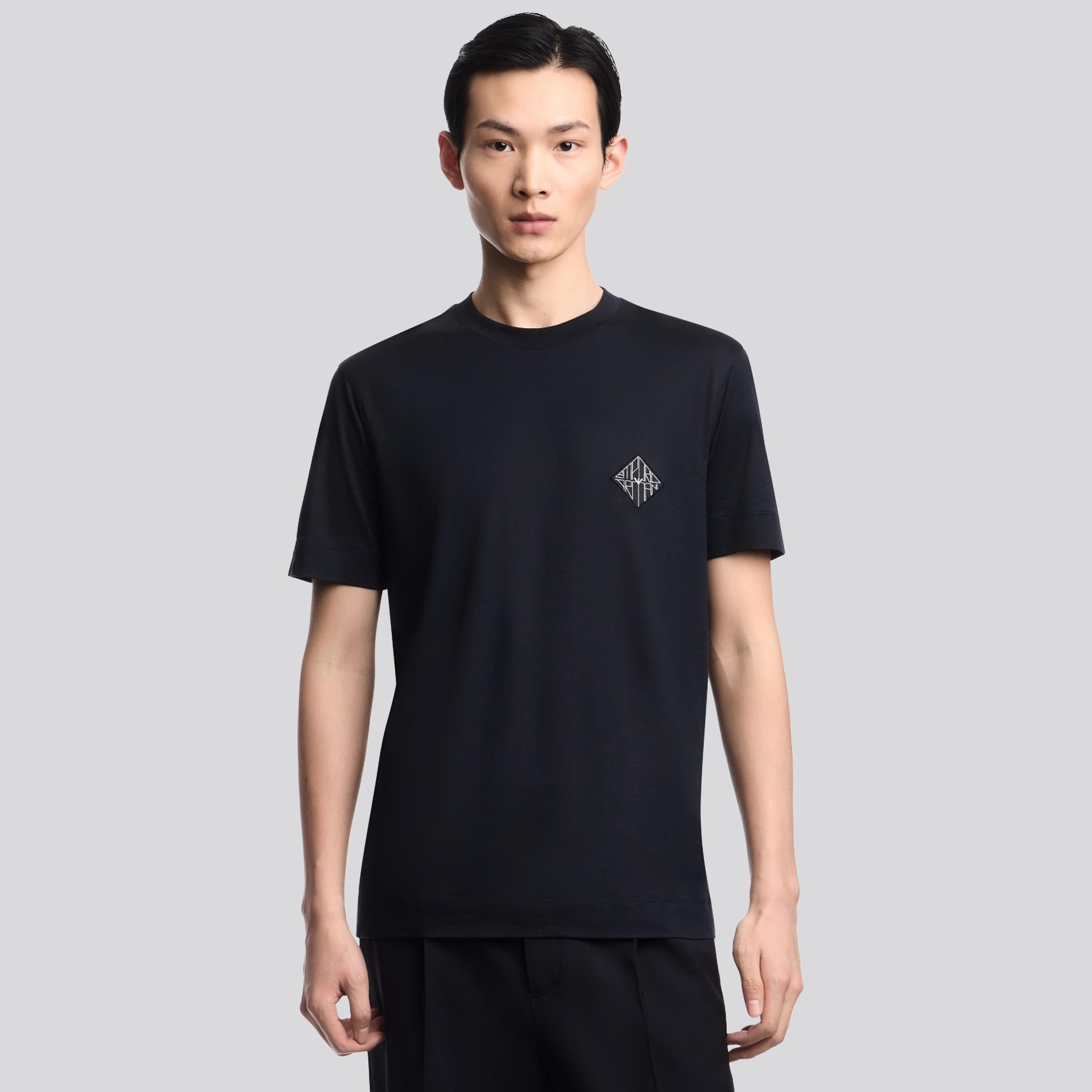 Camiseta Negra Emporio Armani Eagle