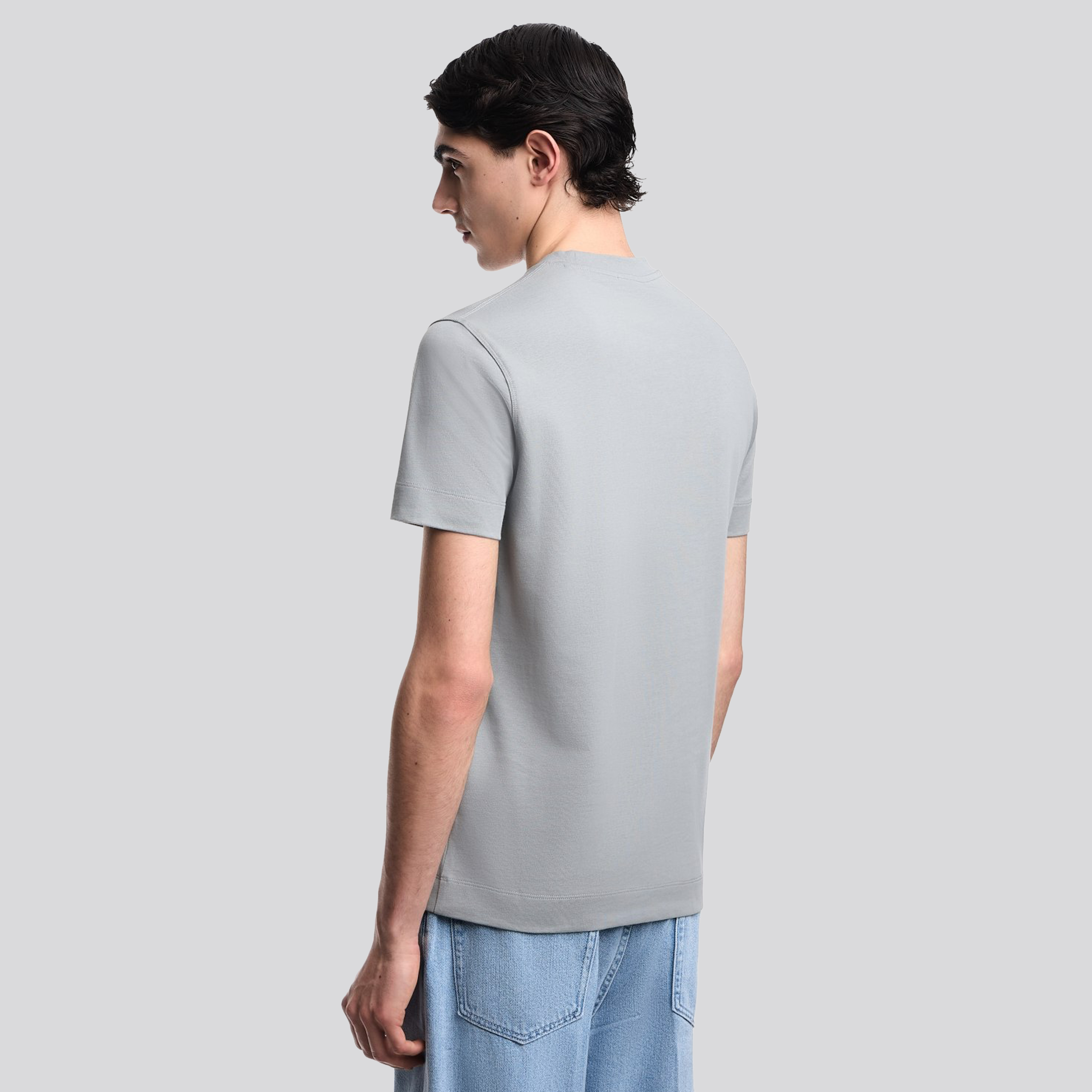 Camiseta Gris Armani Small Eagle
