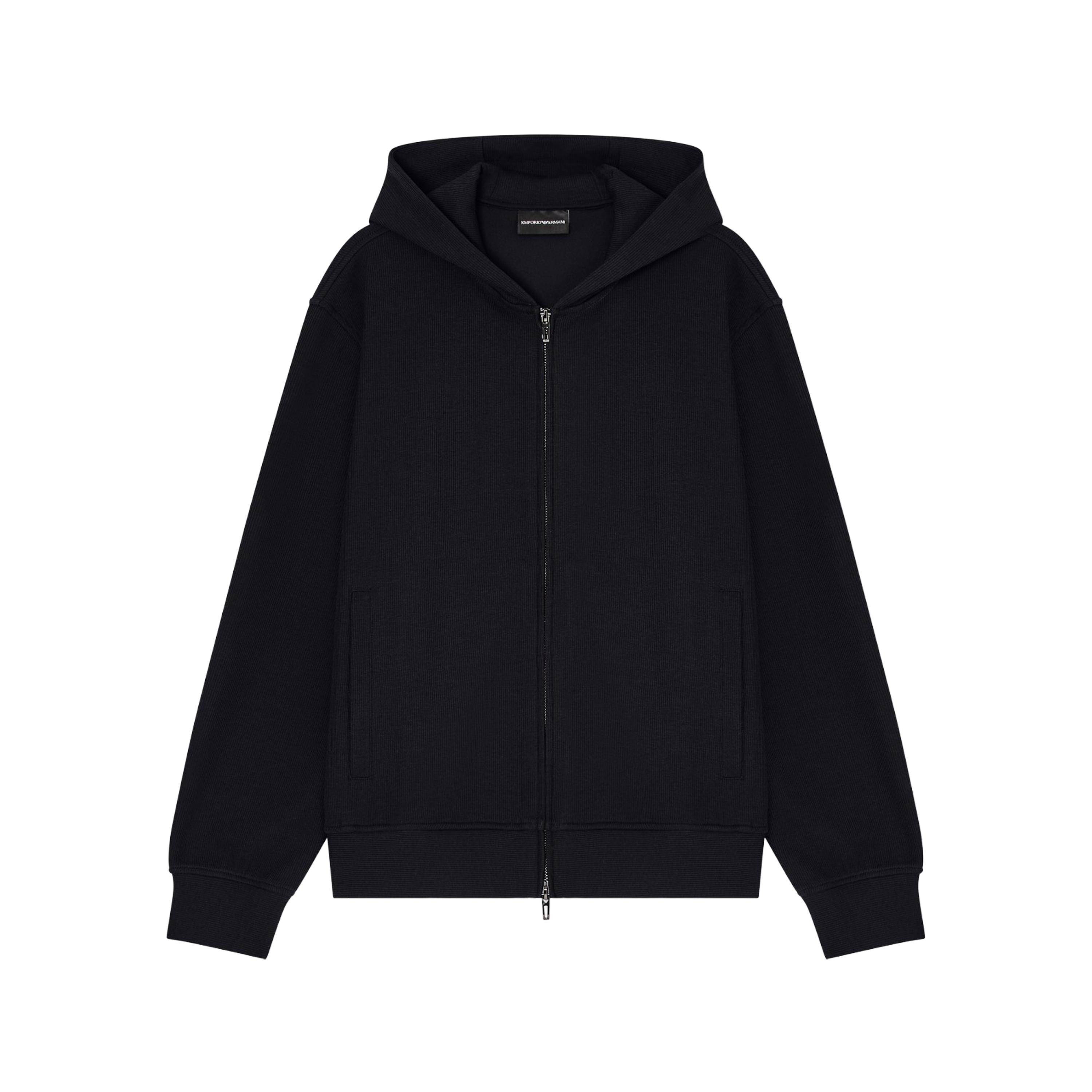 Buzo Azul Armani Zip