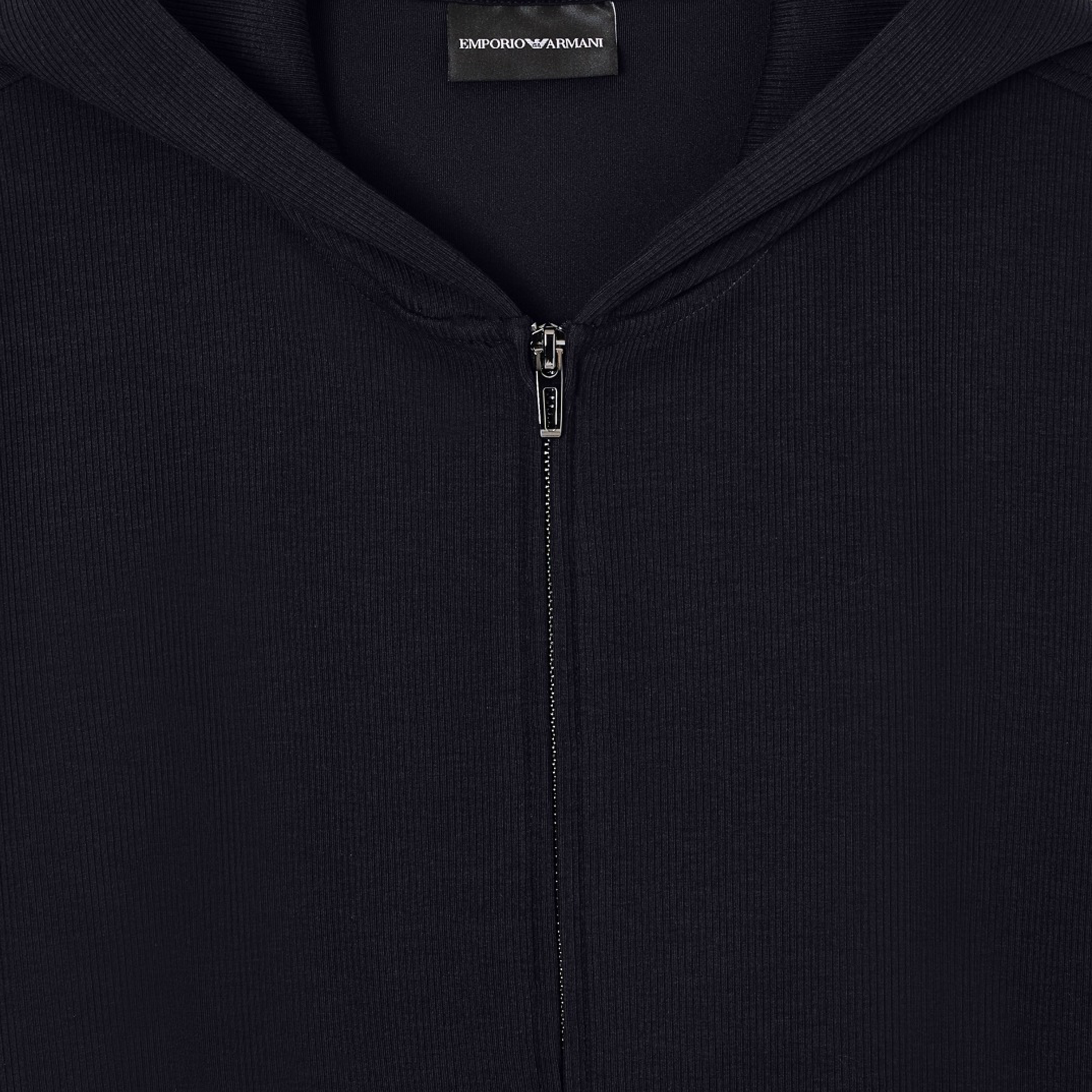 Buzo Azul Armani Zip
