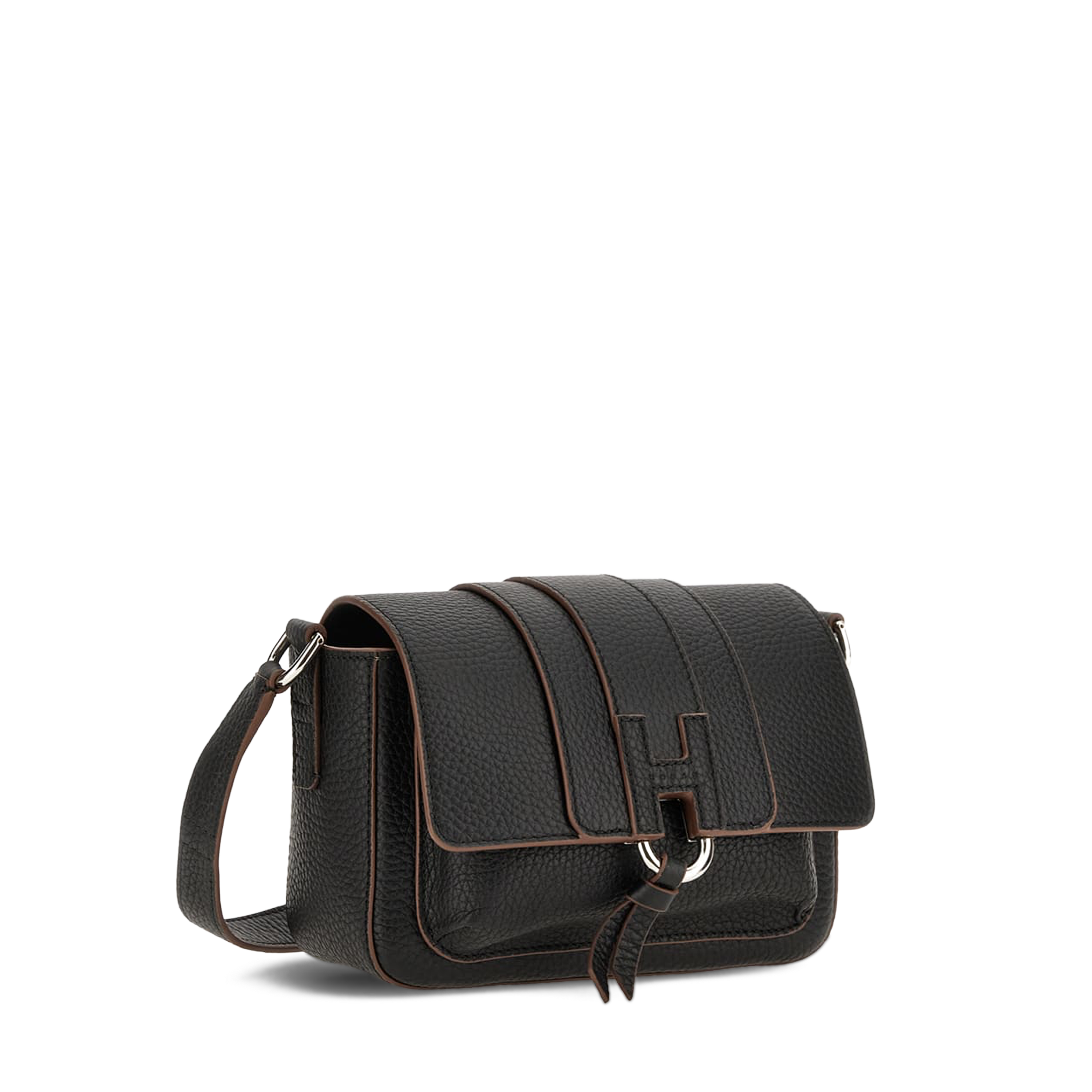 Cartera Negro Hogan Flap Trend