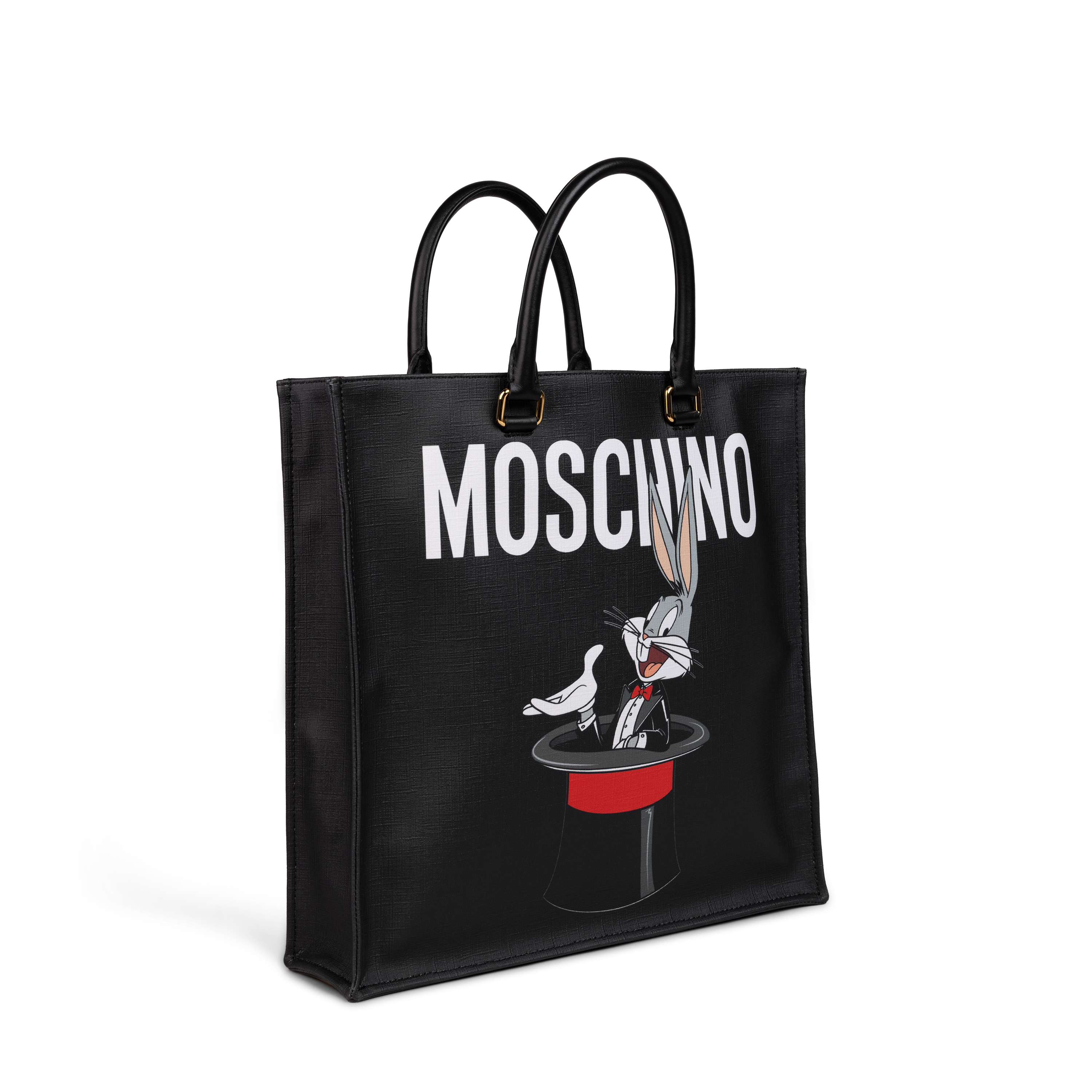 Cartera Negra Moschino Couture Bad Bunny