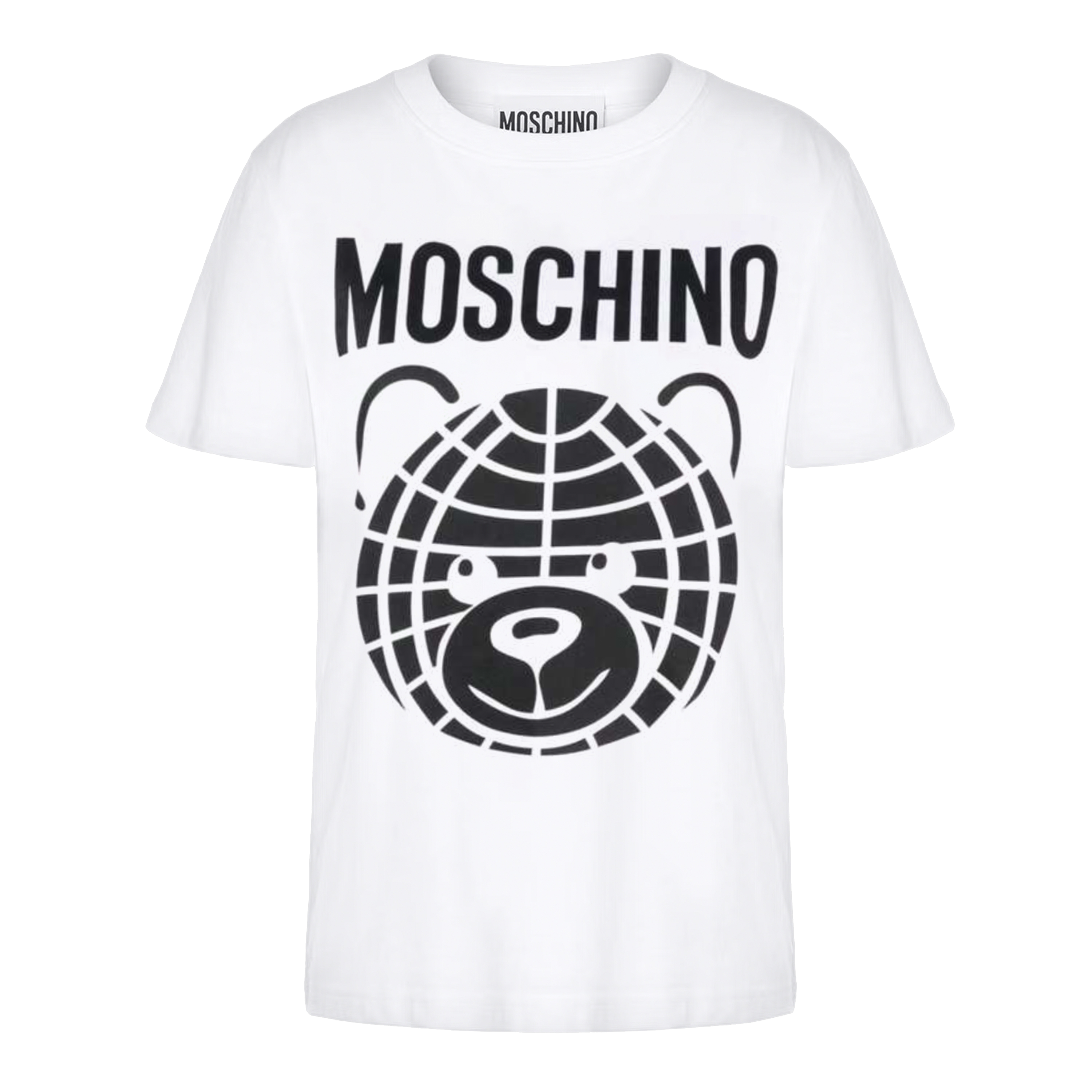 Camiseta Blanca Moschino Couture Teddy World