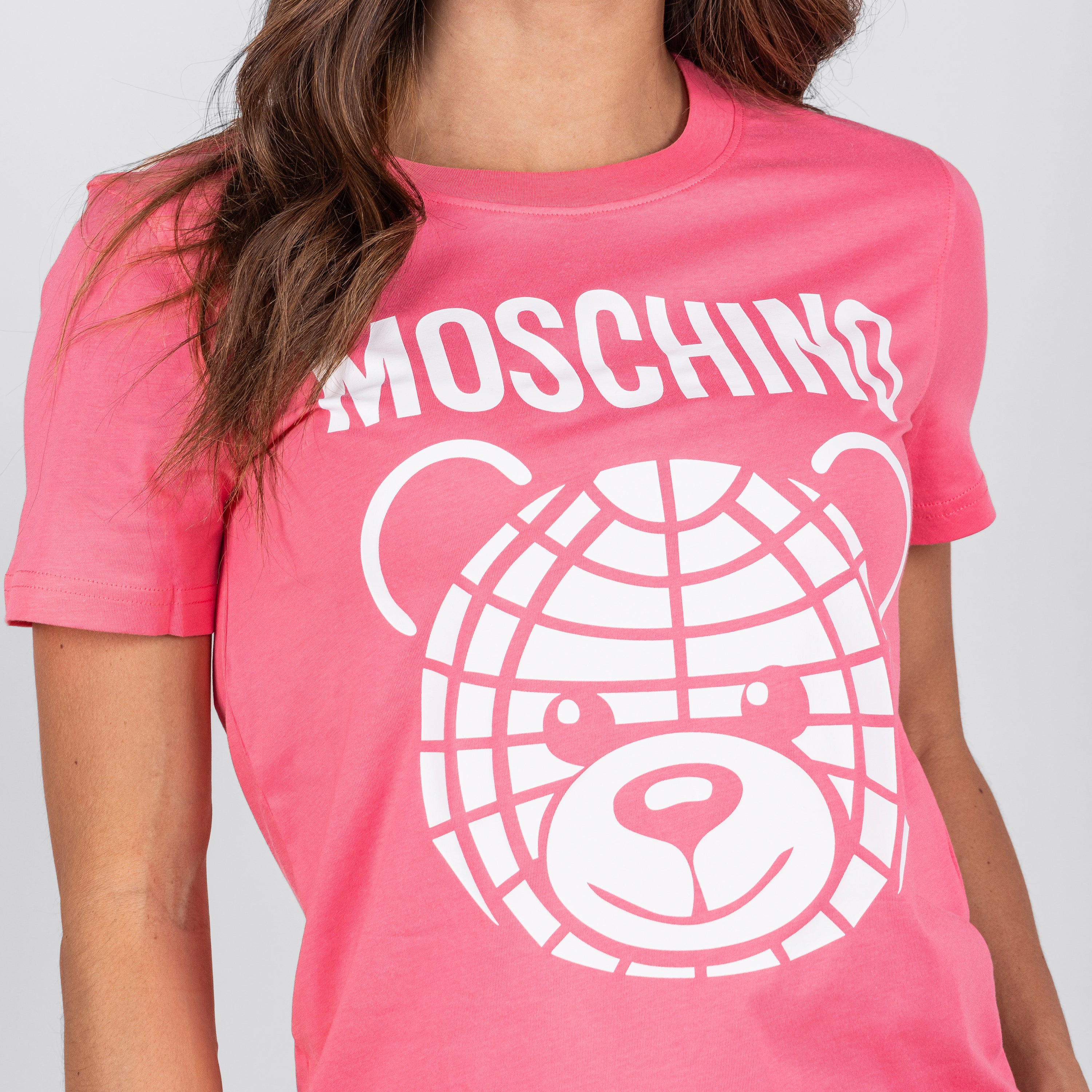 Camiseta Rosada Moschino Couture Teddy World