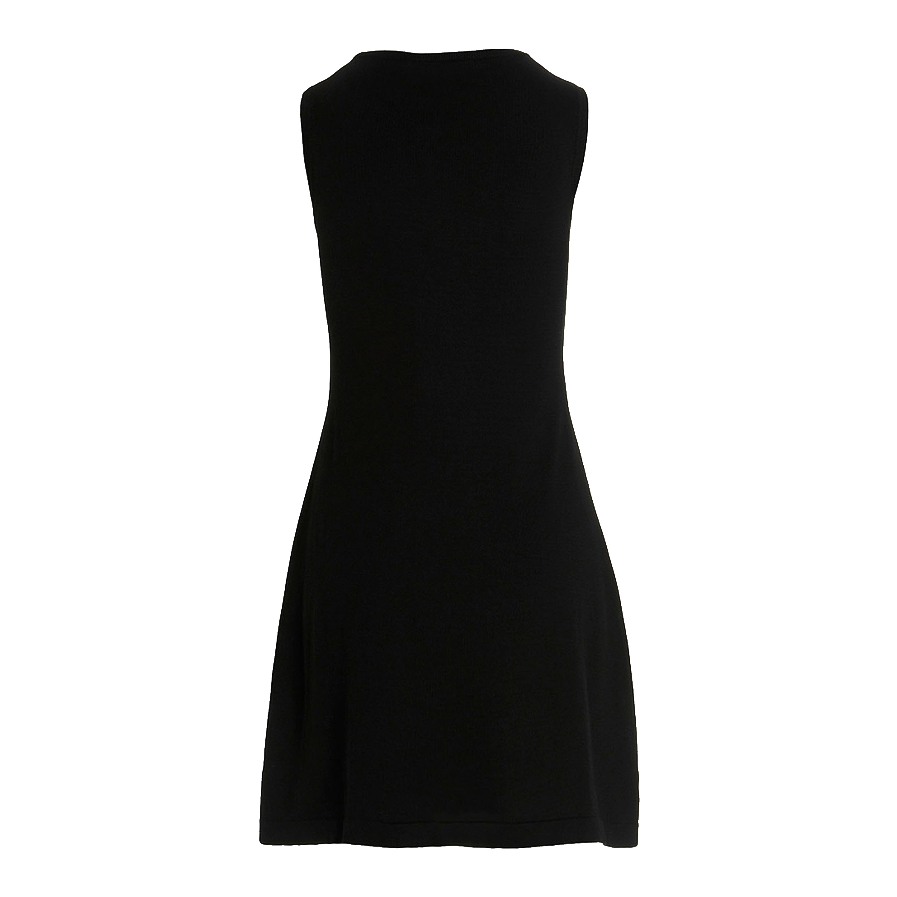 Vestido Negro Moschino Couture Chest Heart