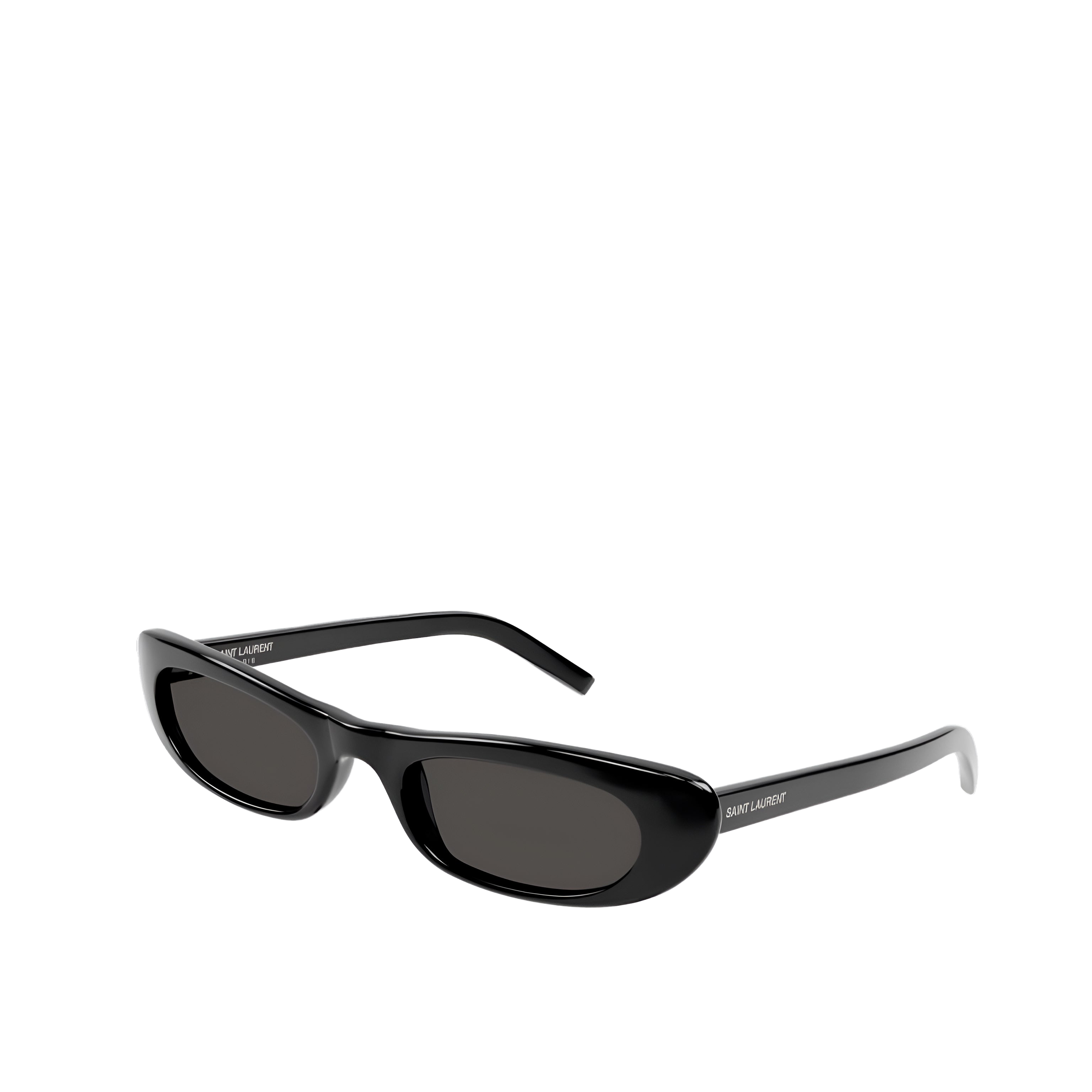 Gafas Negras Saint Laurent Logo