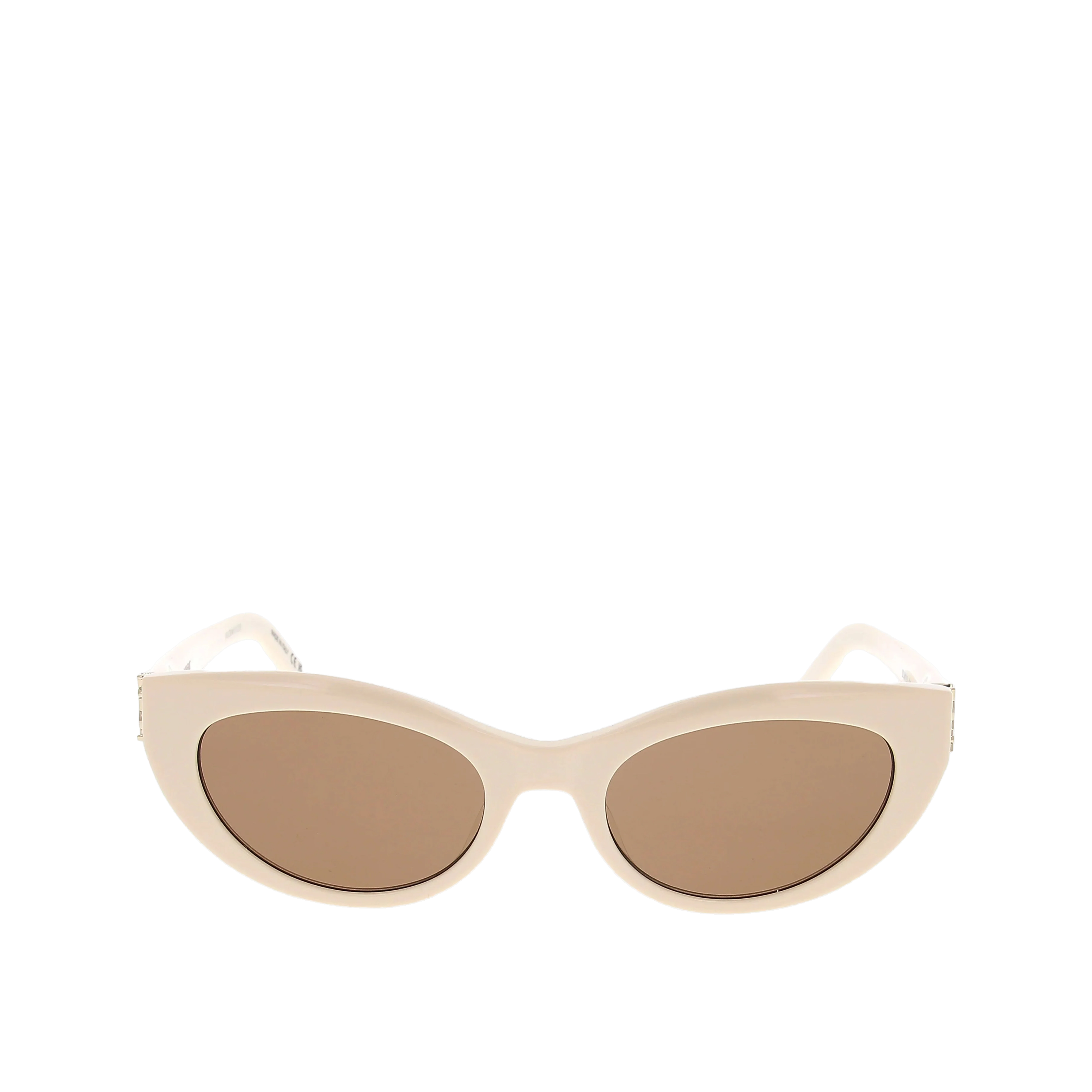 Gafas Crema Saint Laurent Cream Plaque