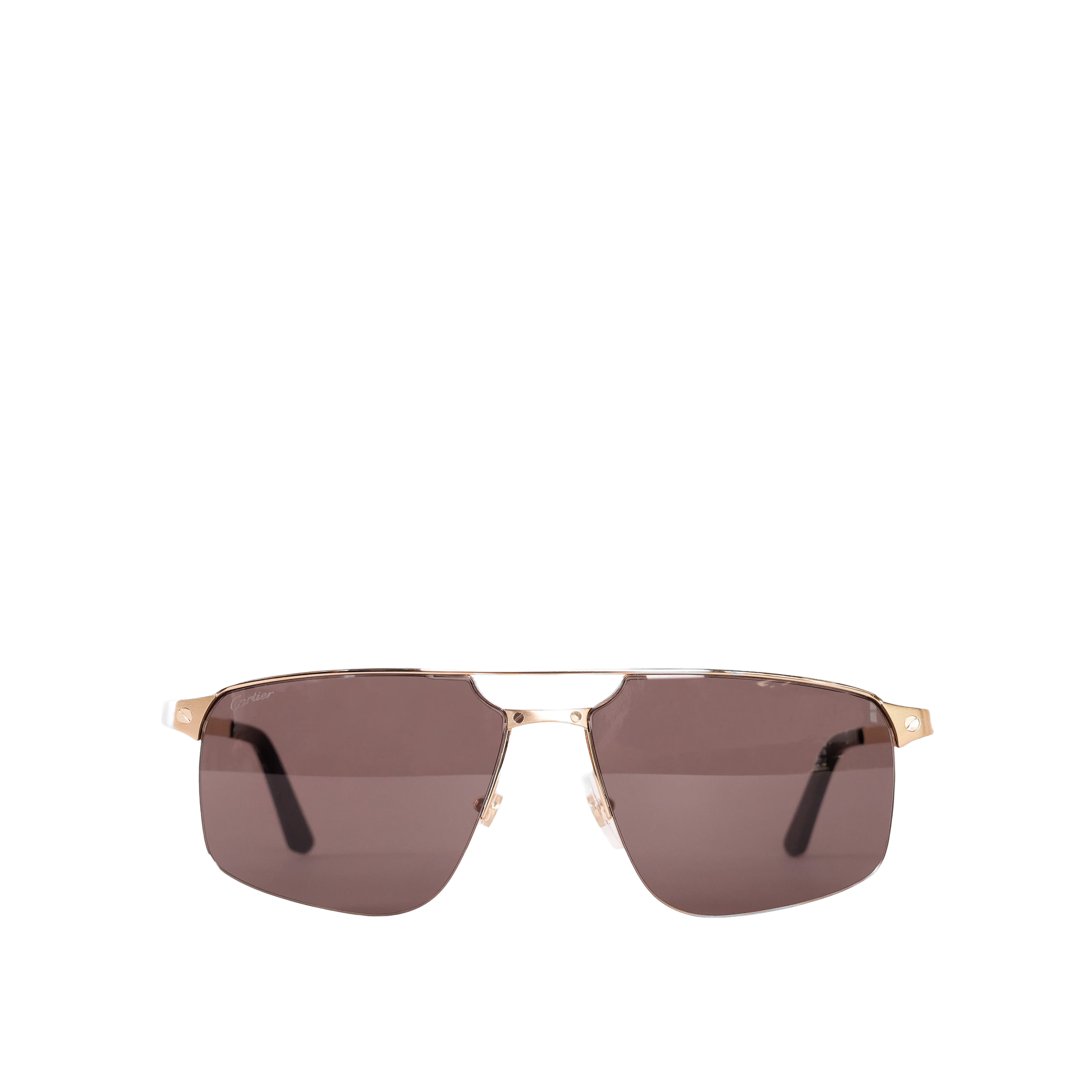 Gafas de Sol Negras Gold Cartier