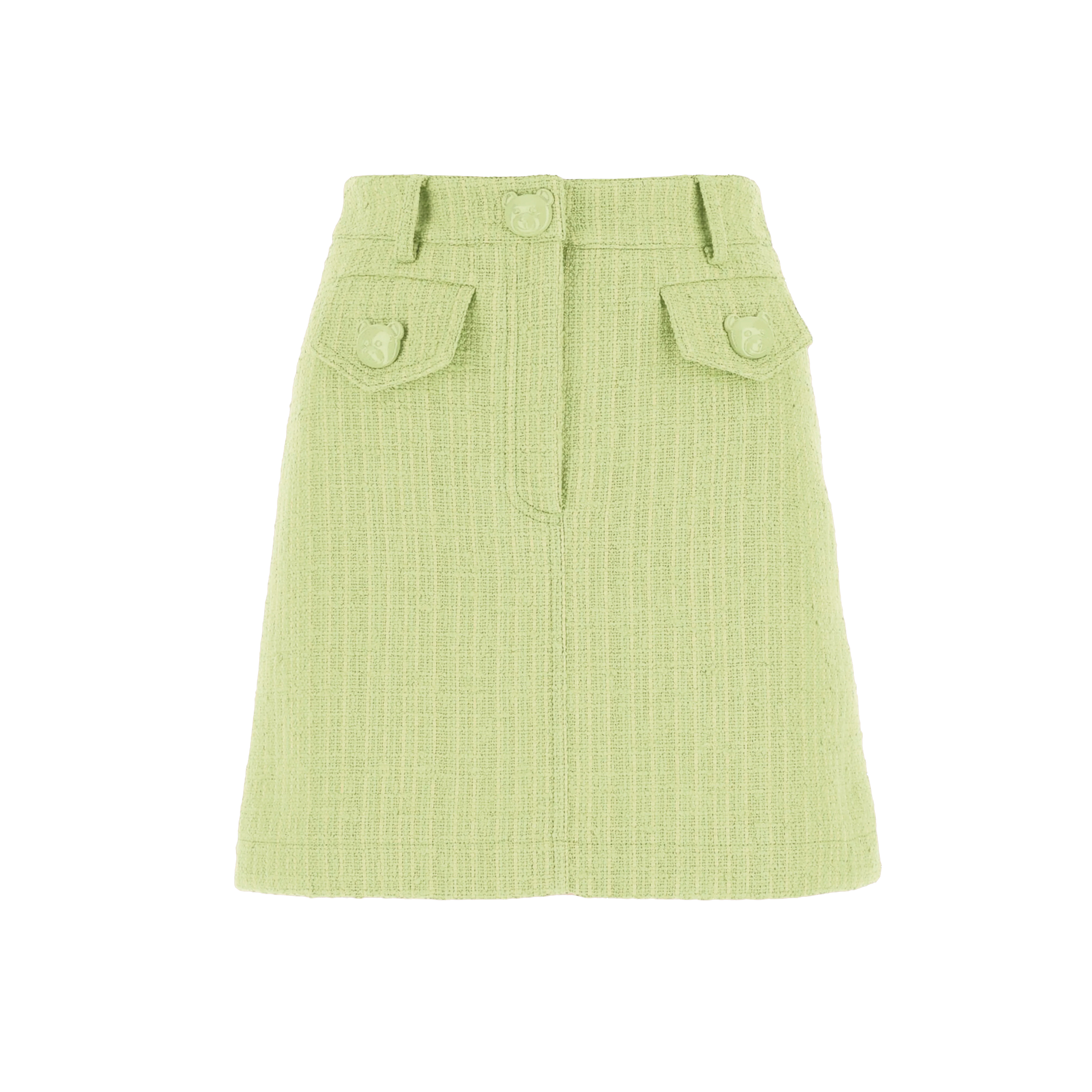 Falda Verde Moschino Couture Teddy Bears