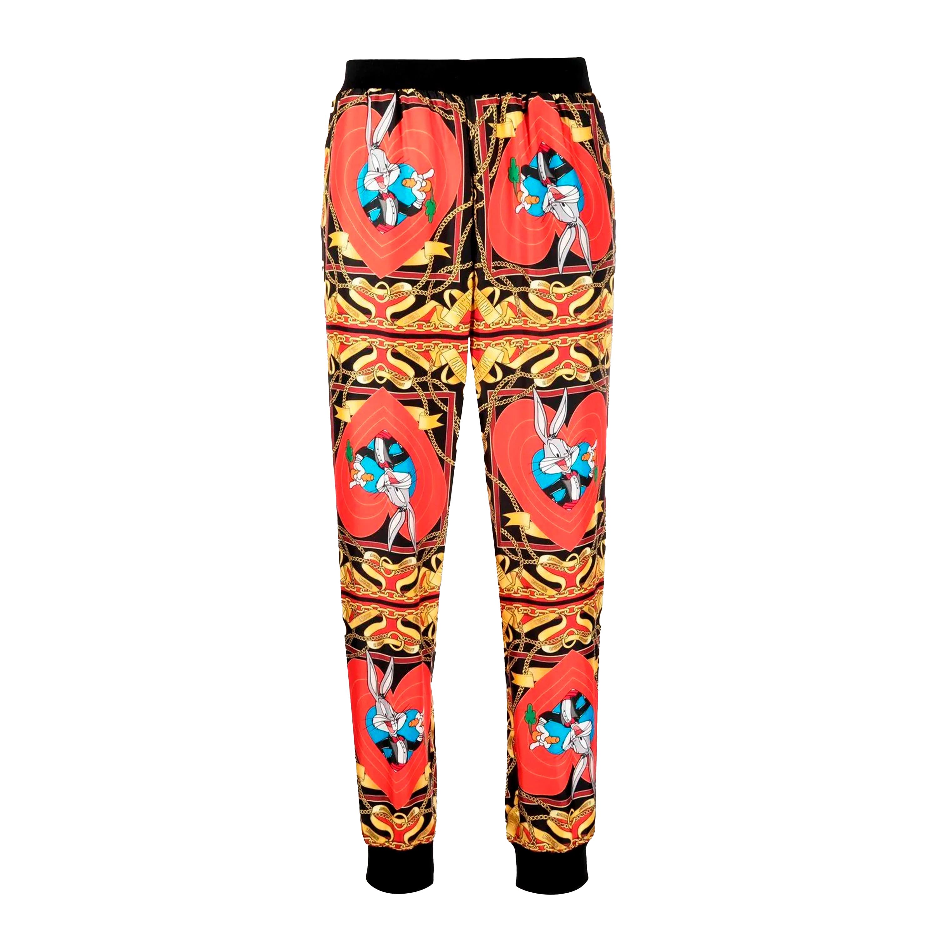 Jogger Rojo Moschino Couture Bad Bunny