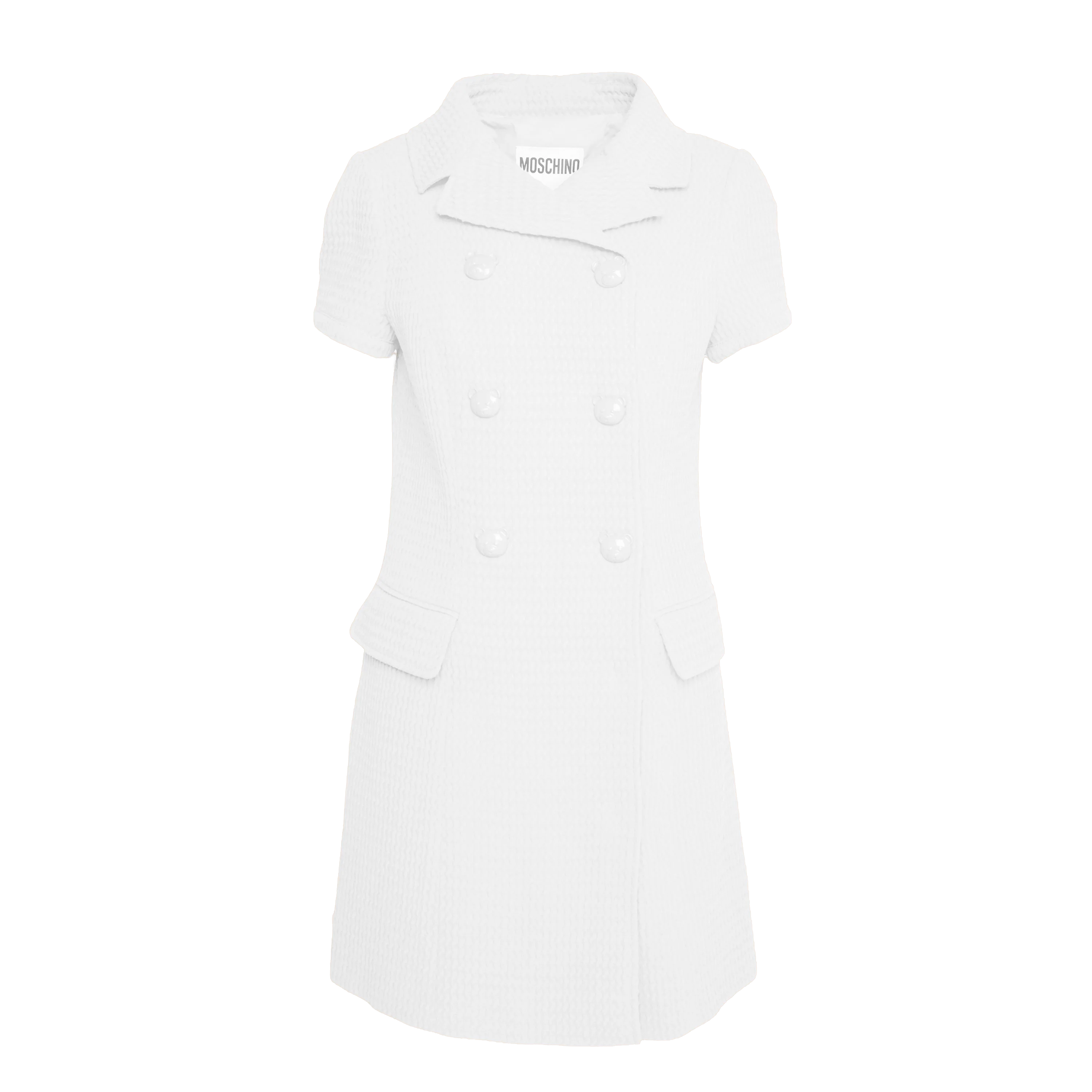 Vestido Blanco Moschino Couture Teddy Bottoms