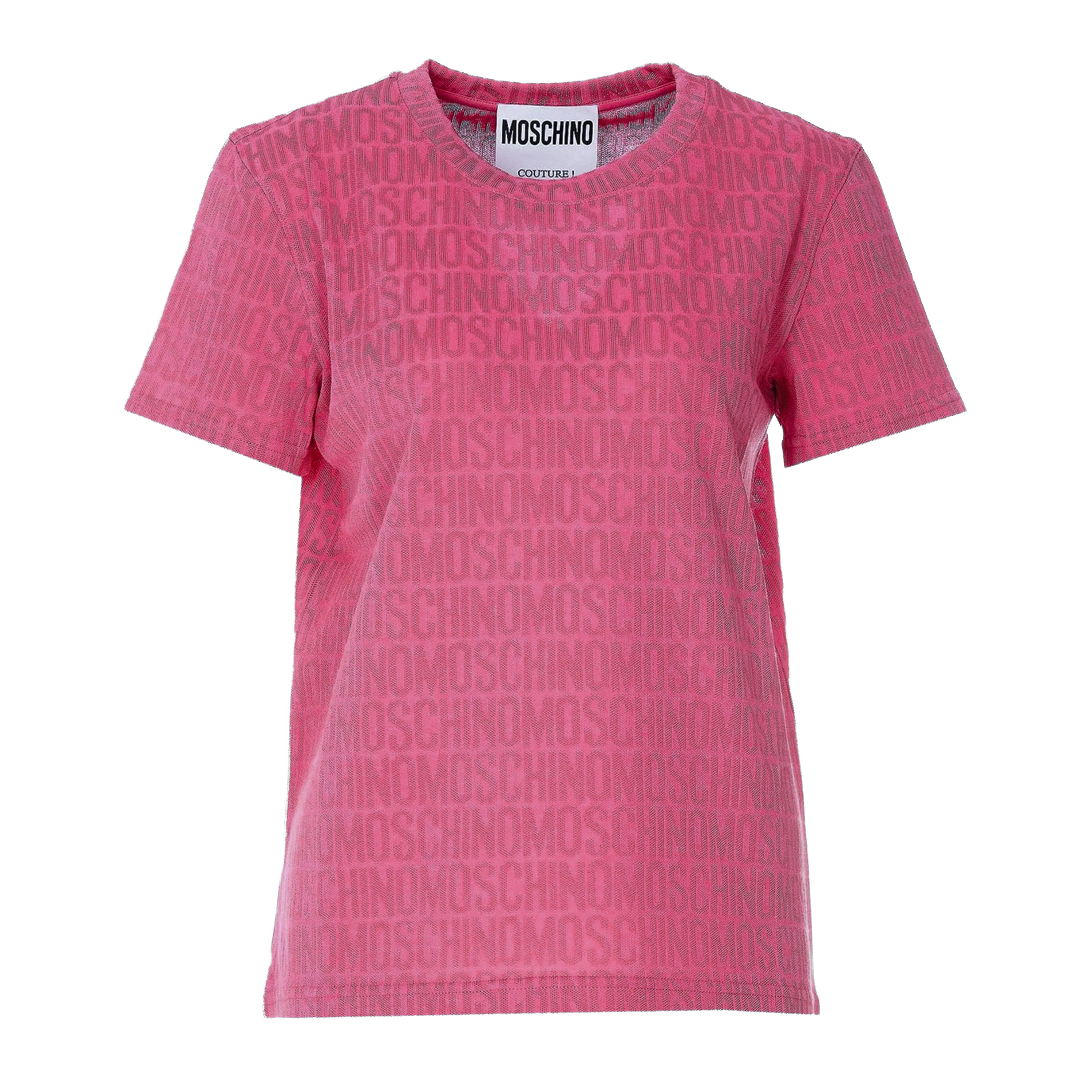 Camiseta Rosada Moschino Couture Monogram