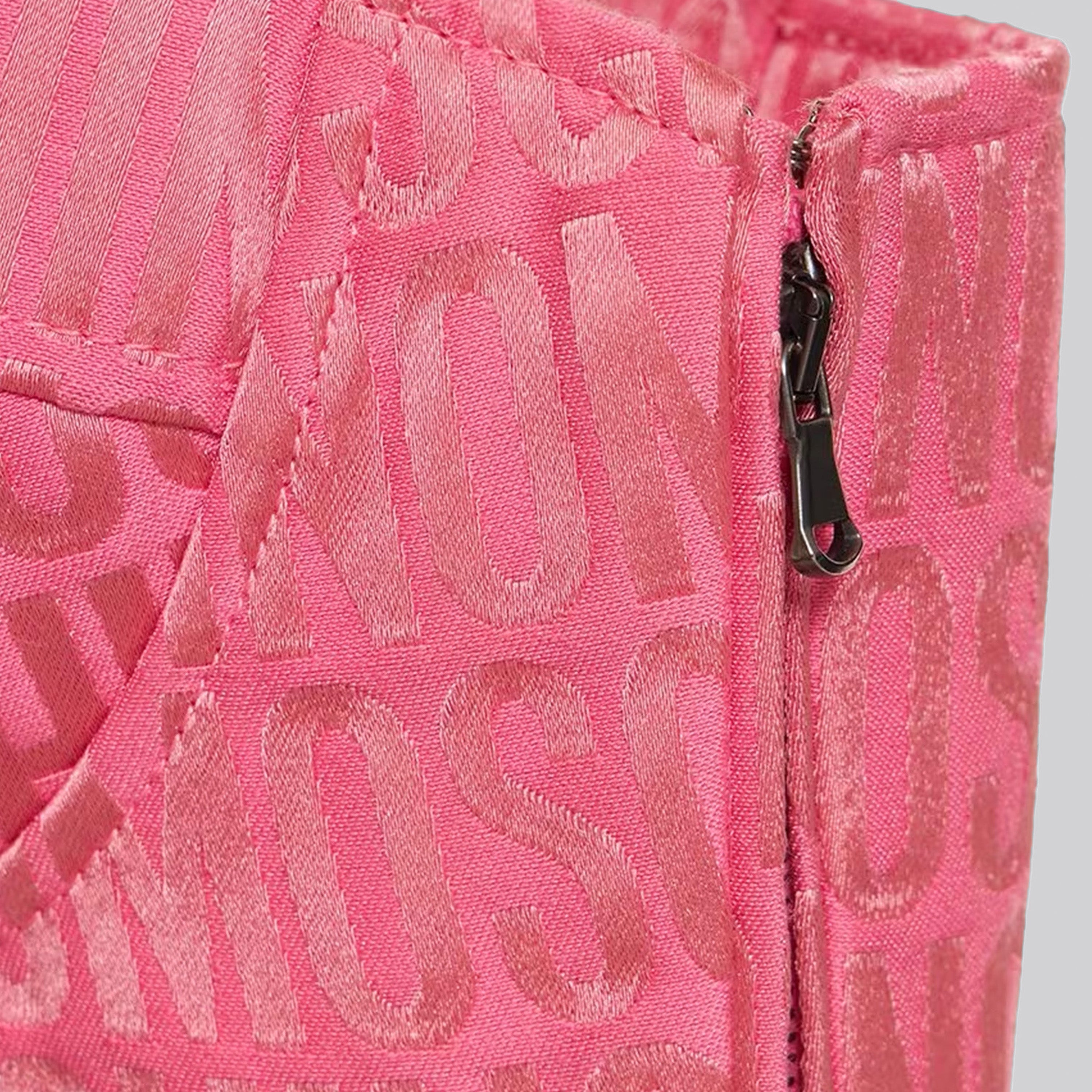 Top Rosado Moschino Couture Monogram