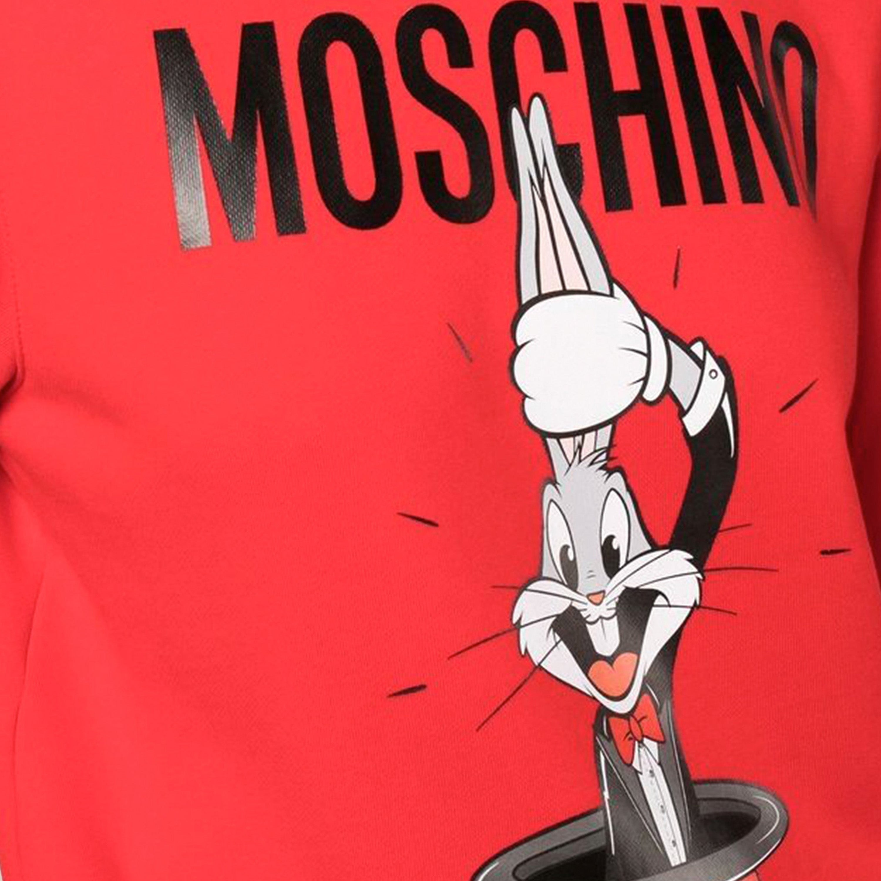 Buzo Rojo Moschino Couture Bad Bunny