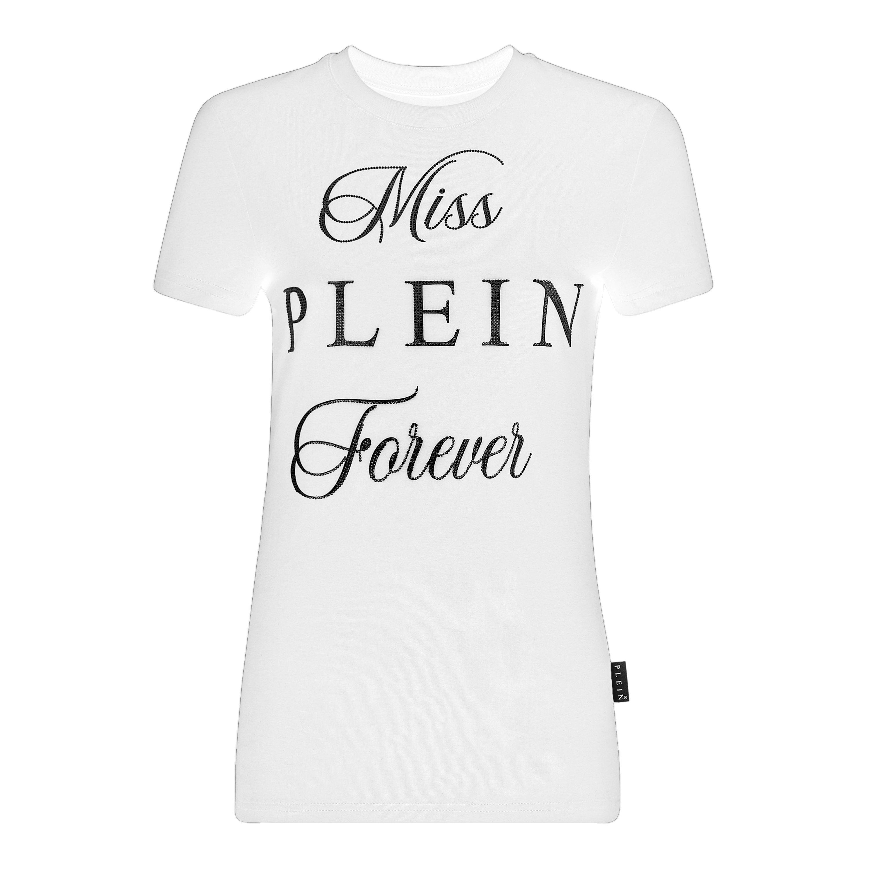 Camiseta Blanca Philipp Plein Round Neck Sexy