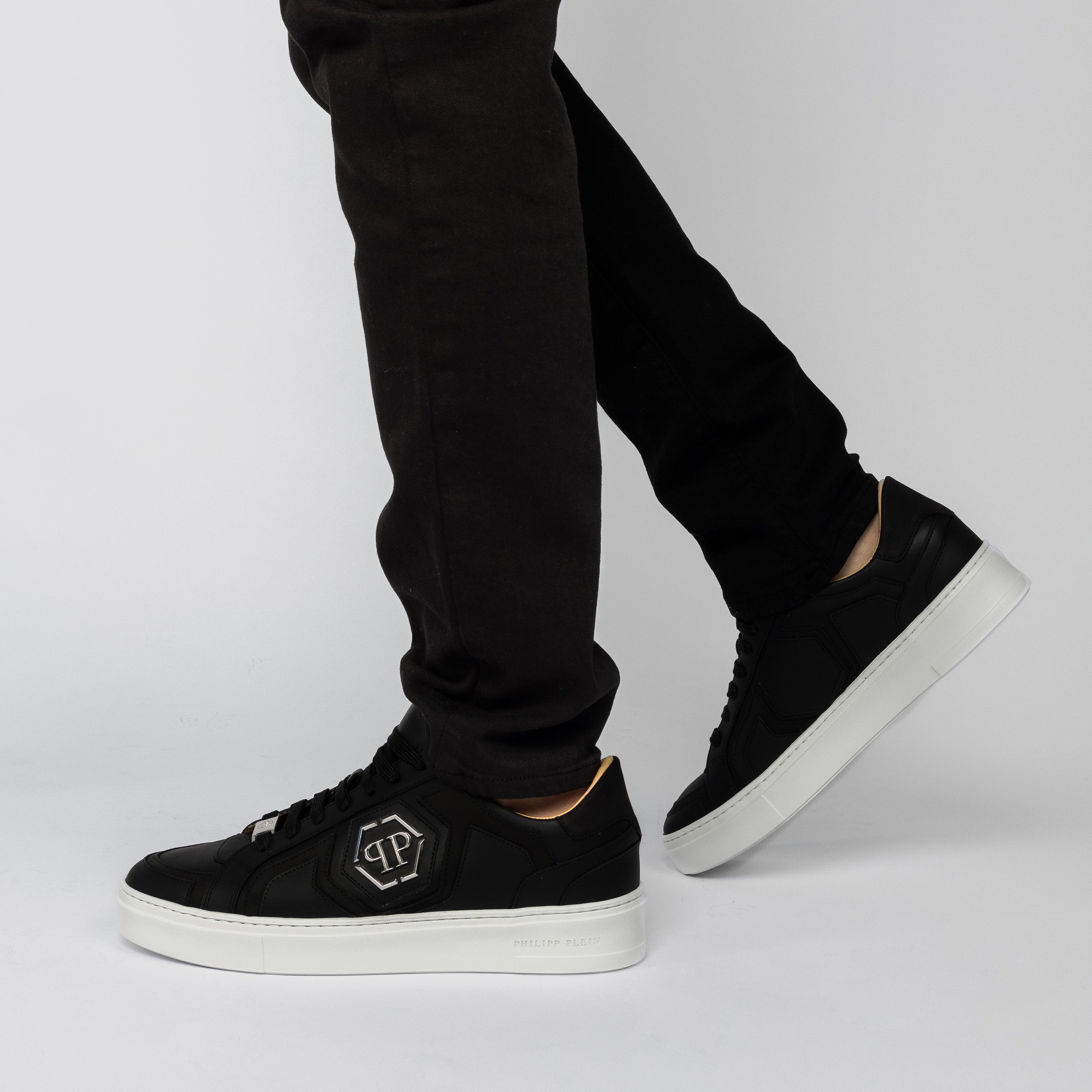 Sneakers Negros Philipp Plein Hexagon