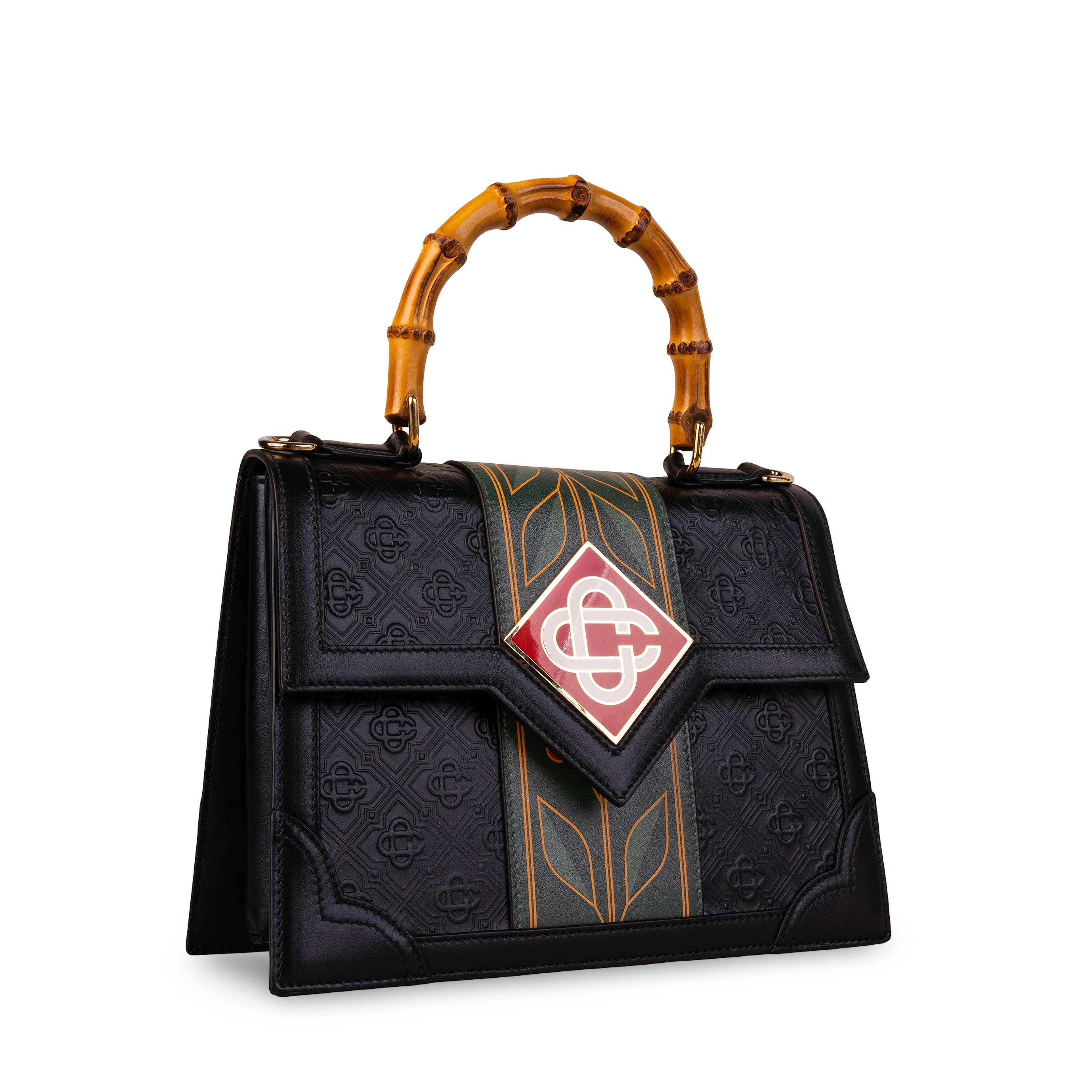 Bolso Negro Casablanca Monogram Jeanne