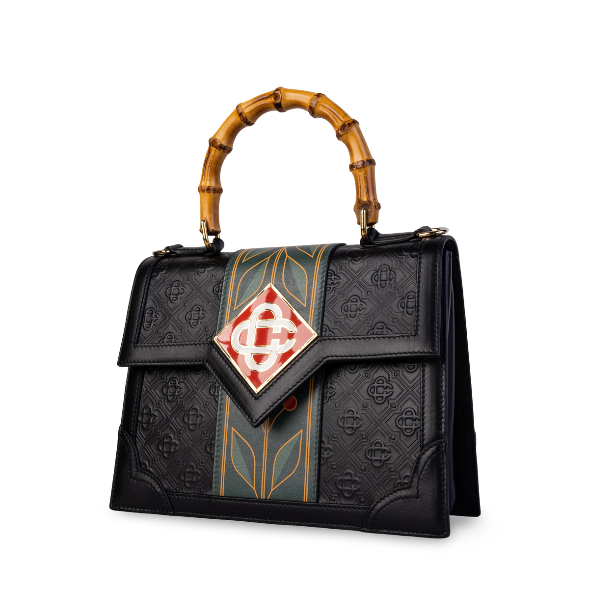 Bolso Negro Casablanca Monogram Jeanne