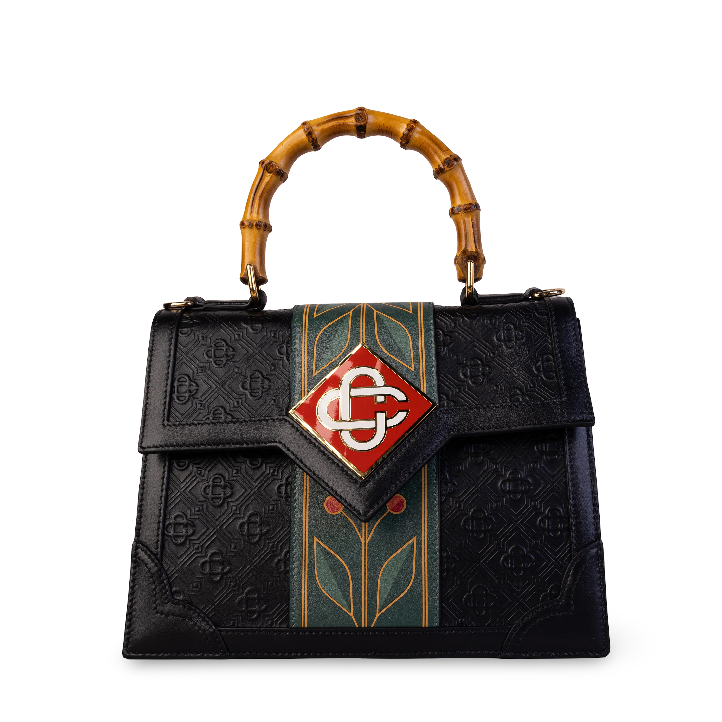 Bolso Negro Casablanca Monogram Jeanne