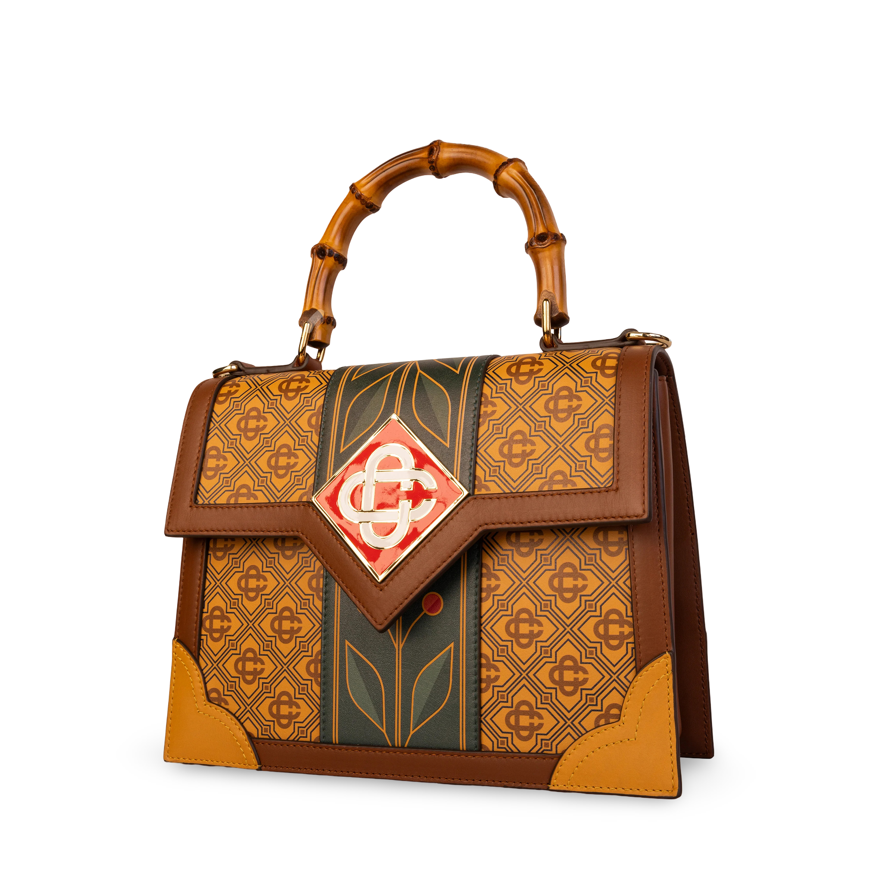 Bolso Café-Laurel Casablanca Monogram Jeanne