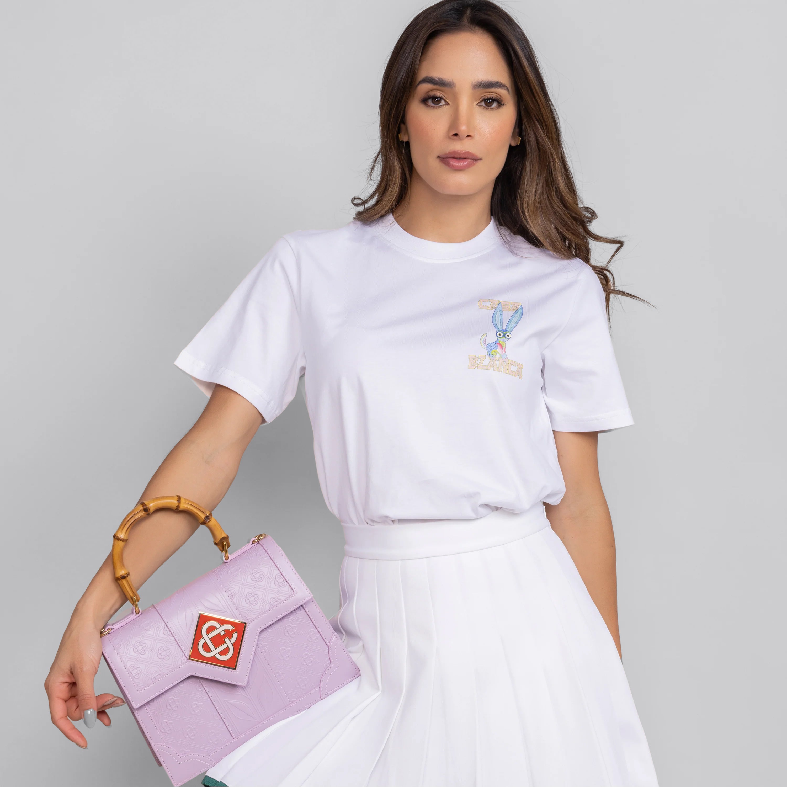 Bolso Lila Casablanca Monogram Jeanne