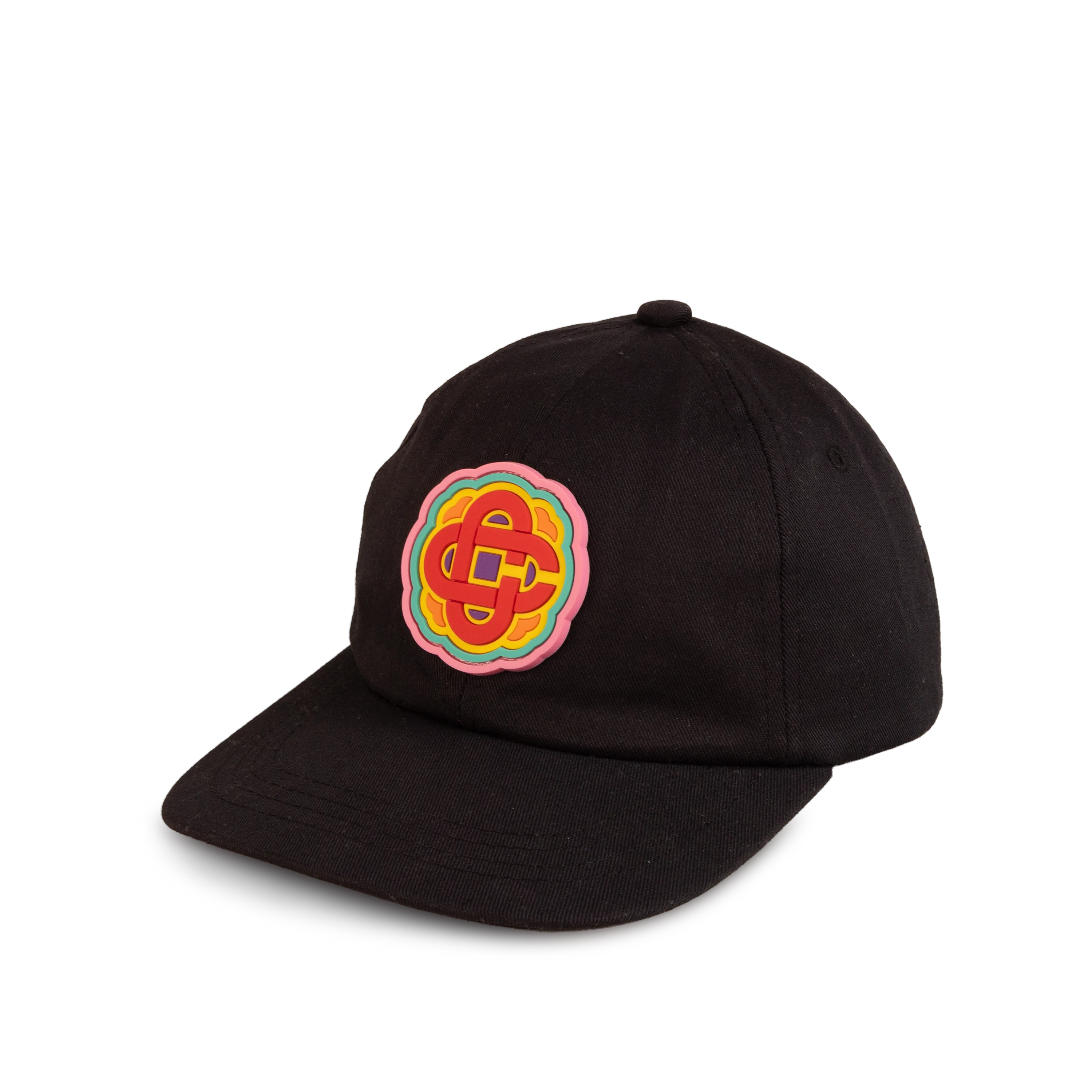 Gorra Negra Casablanca Rainbow Monogram Patch