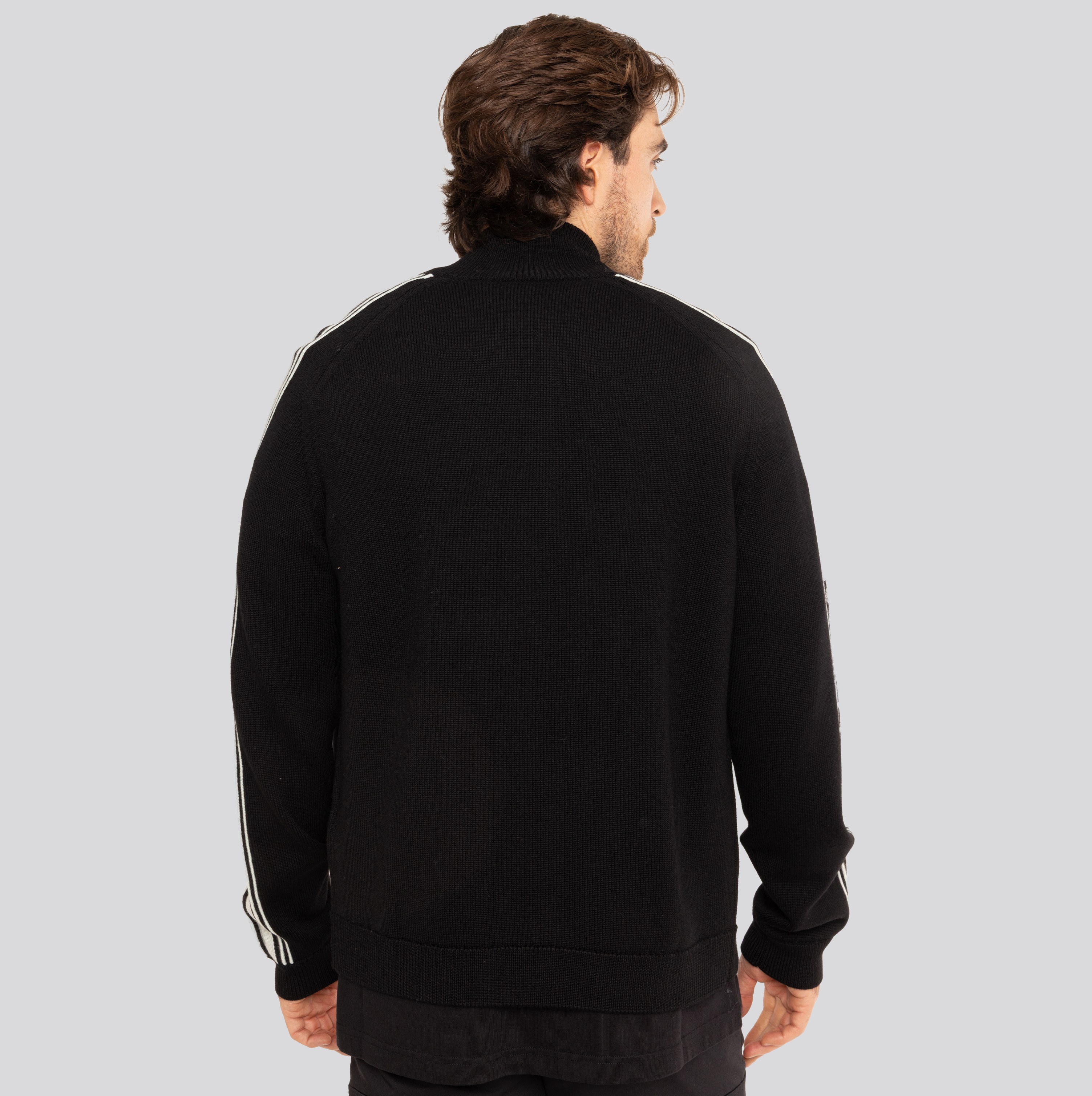 Chaqueta Negra Casablanca Merino