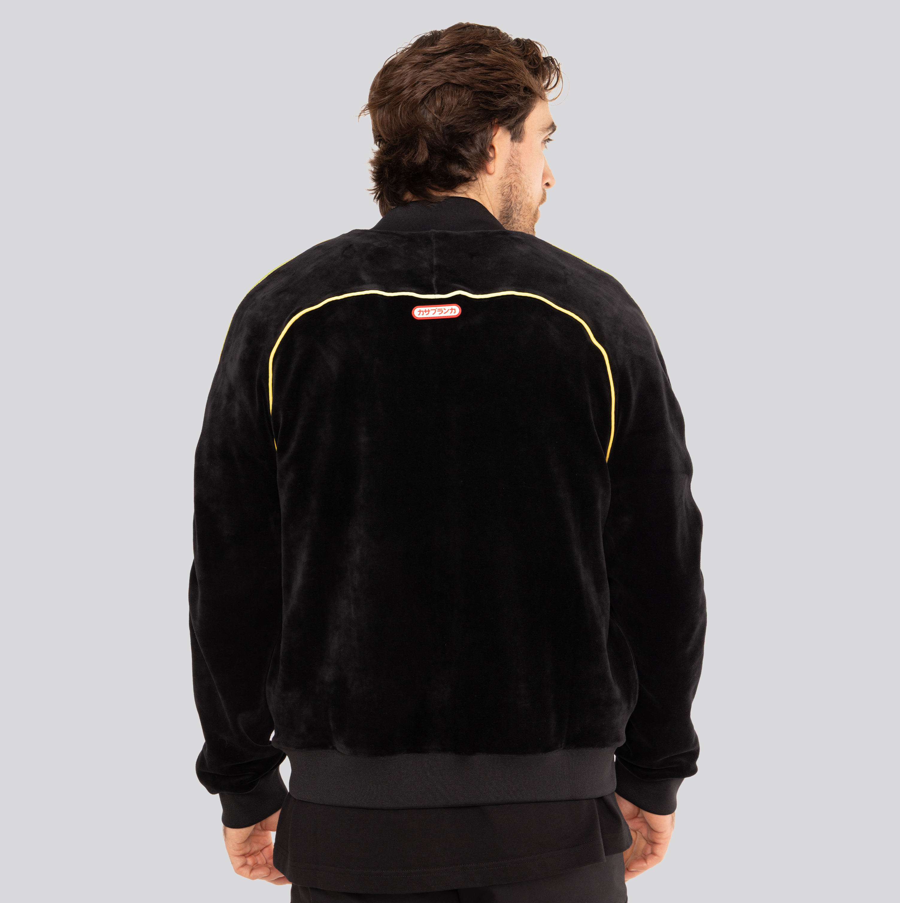 Chaqueta Negra Casablanca Velour