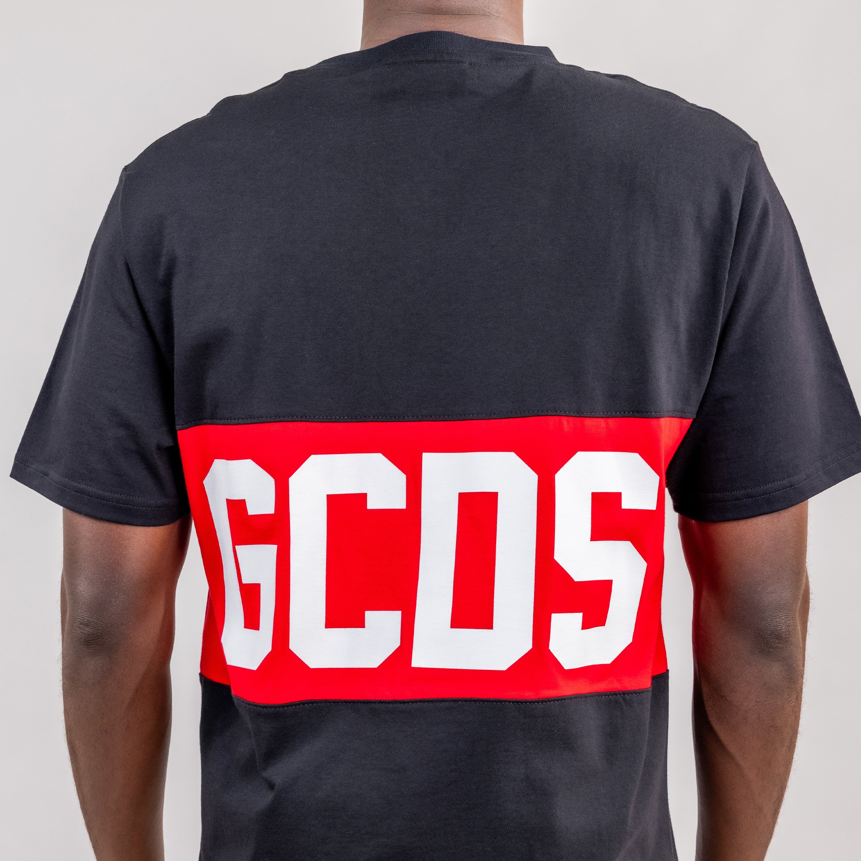 Camiseta Negra GCDS Logo Band