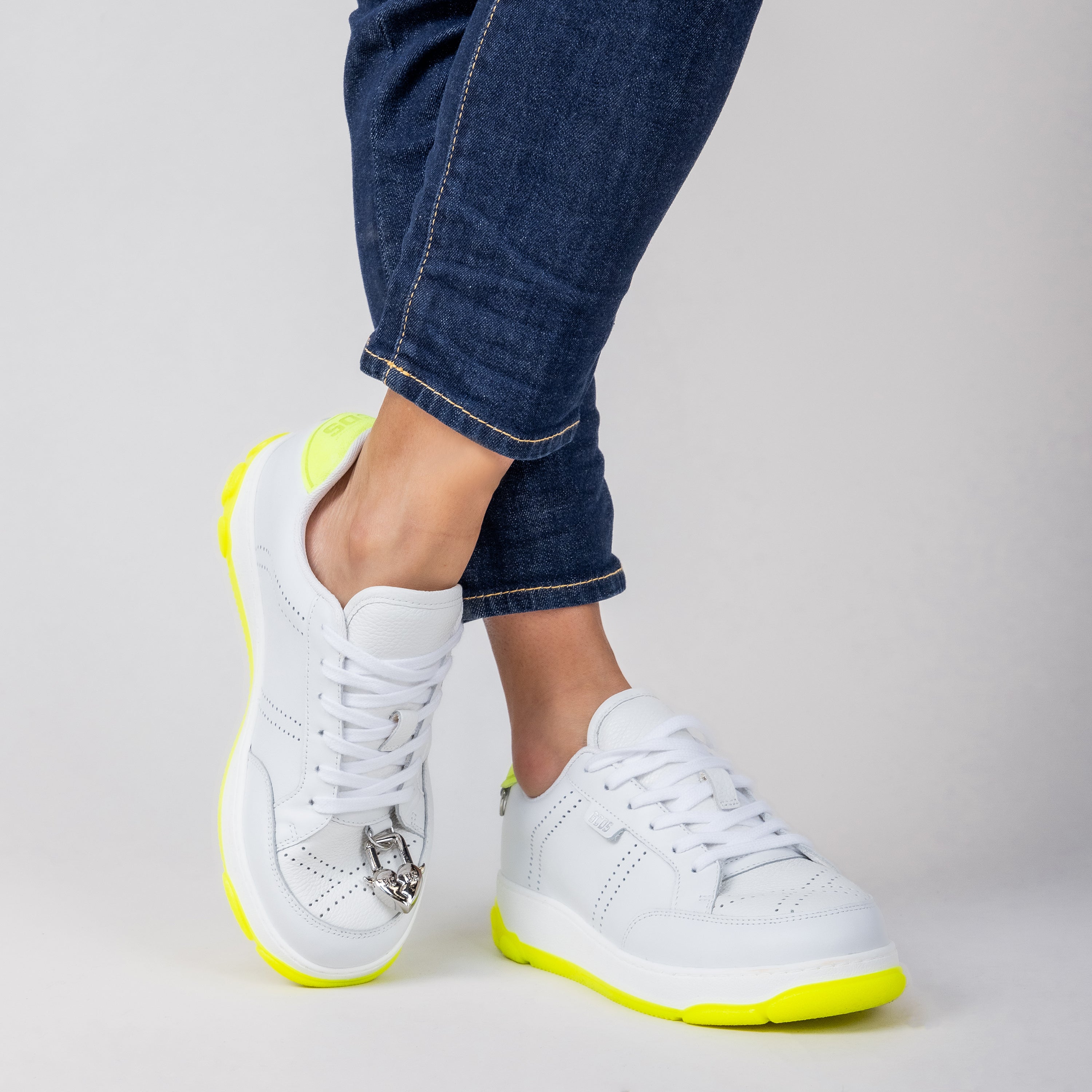 Sneakers Blanco GCDS Lime Gcds Chunky W