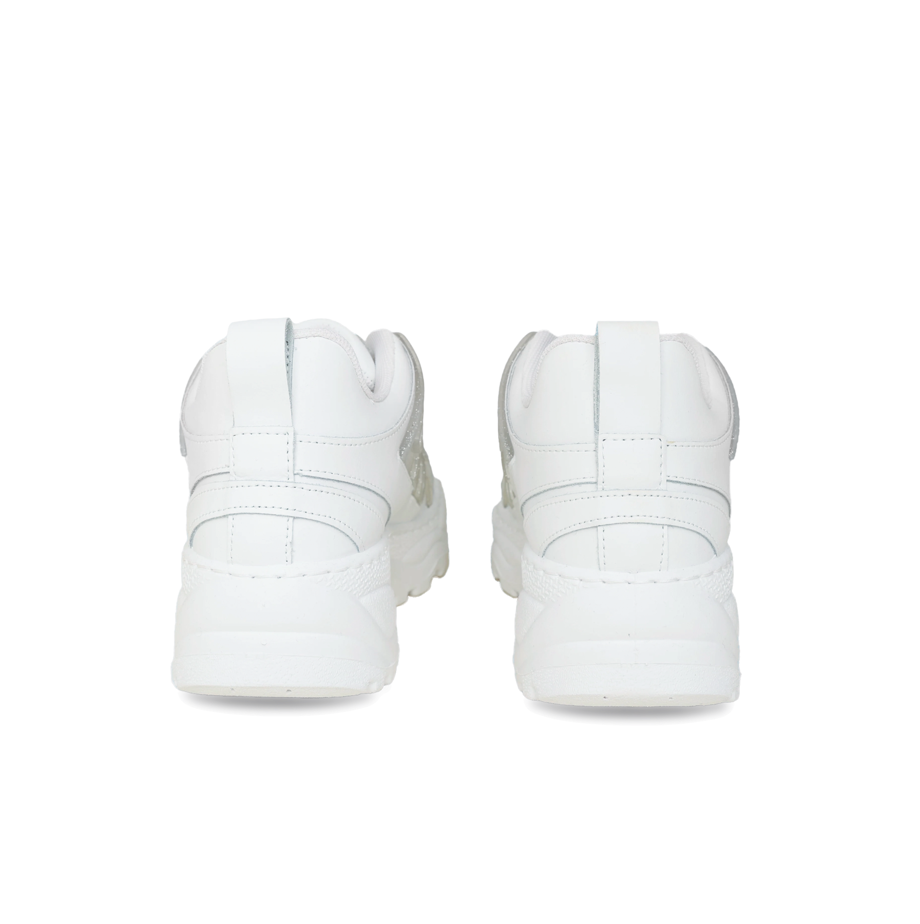 Sneakers Chiara Ferragni Eye Fly-White Leather Glitter Tp