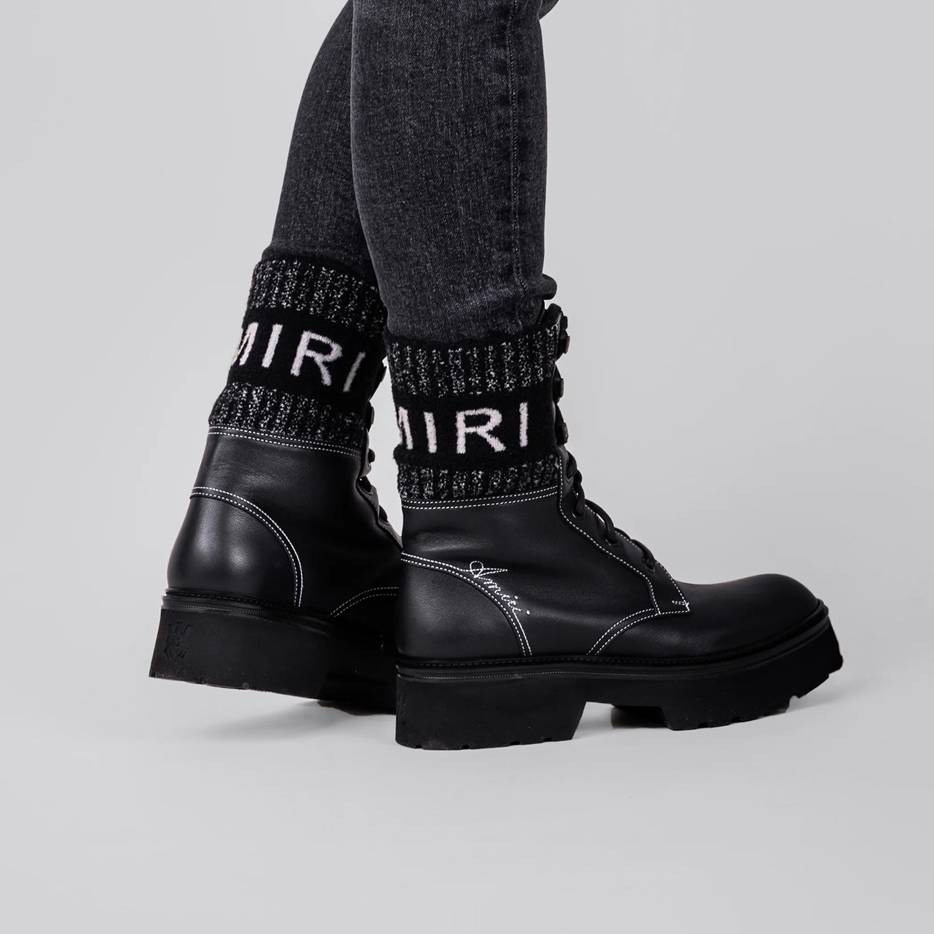 Botas Negras AMIRI Sign