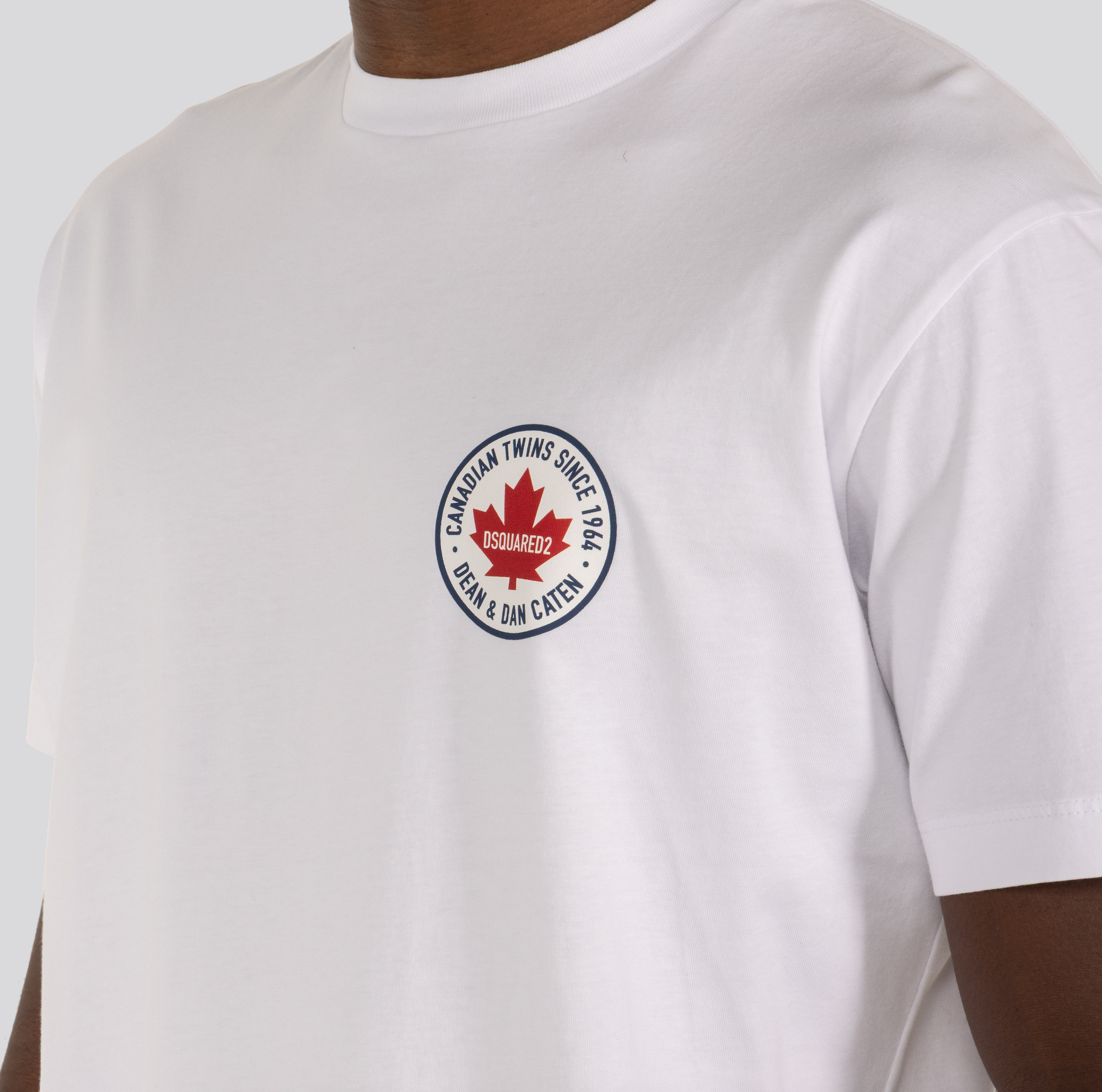Camiseta Blanca Dsquared2 Canadian Twins
