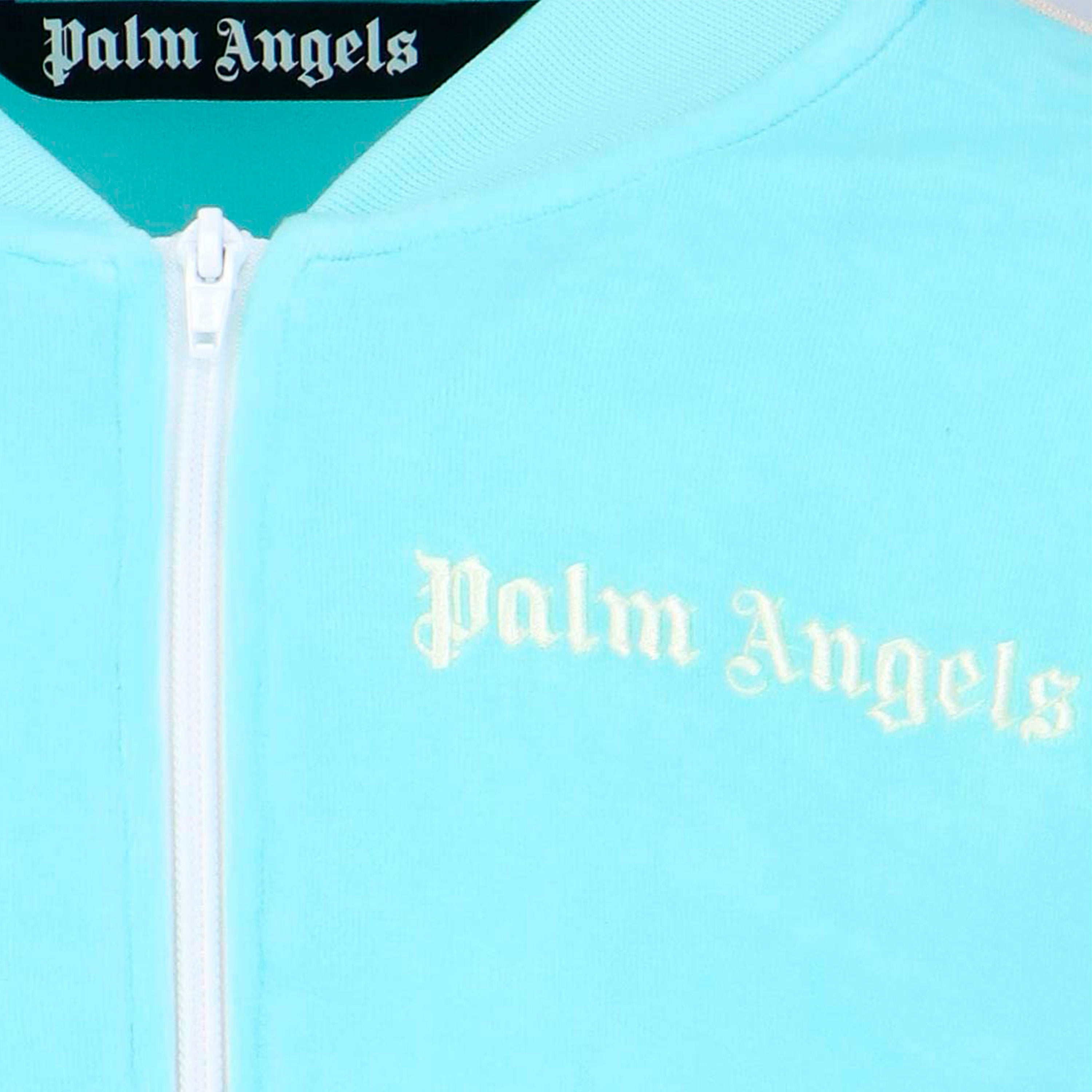 Chaqueta Azul Claro Blue Palm Angels Kids Logo